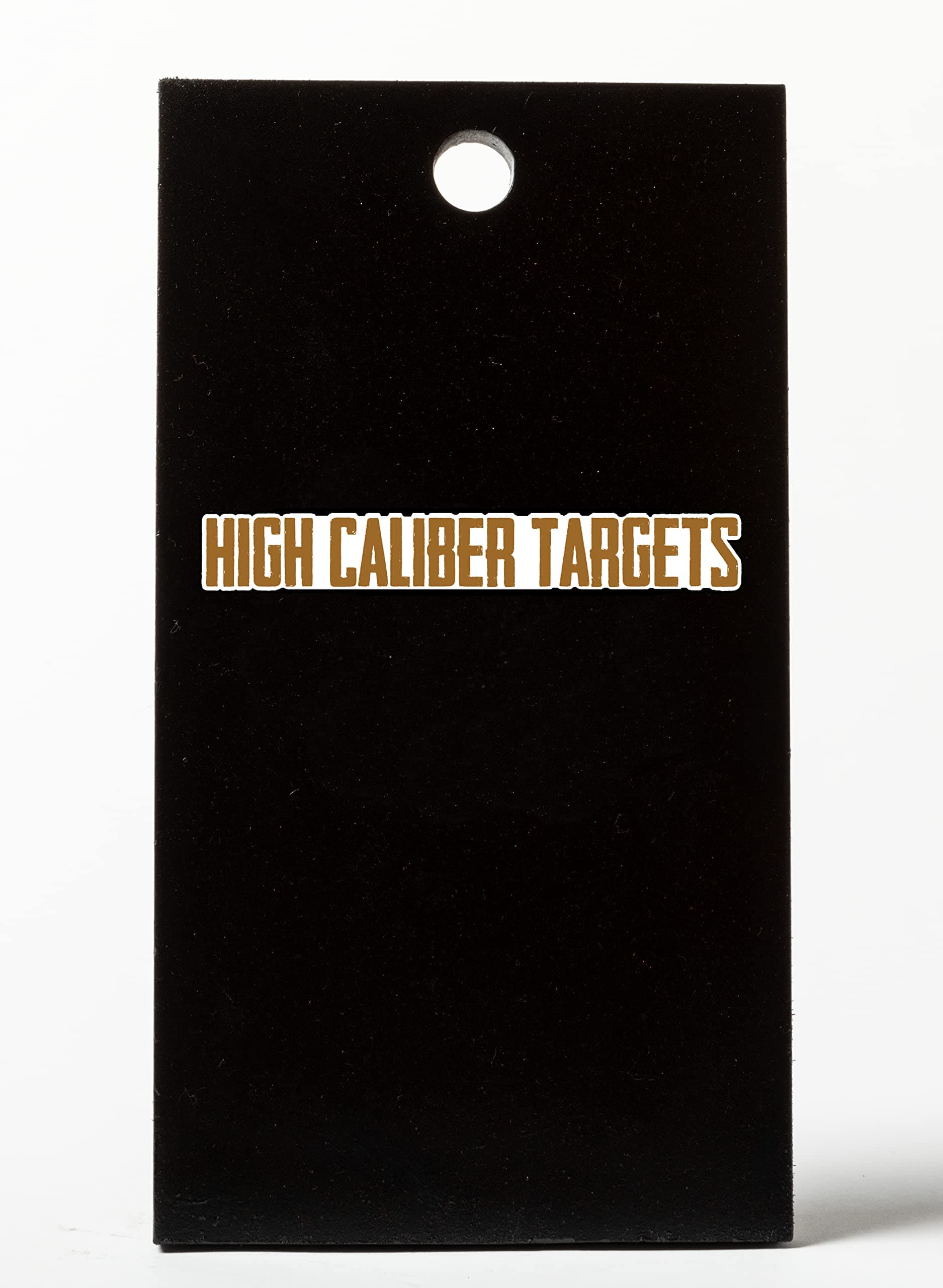 High Caliber AR500 Steel IPSC/IDPA Competition Targets - for Precision Practice(1/2", 3/8", 1/4", differen Sizes) - Made in The USA