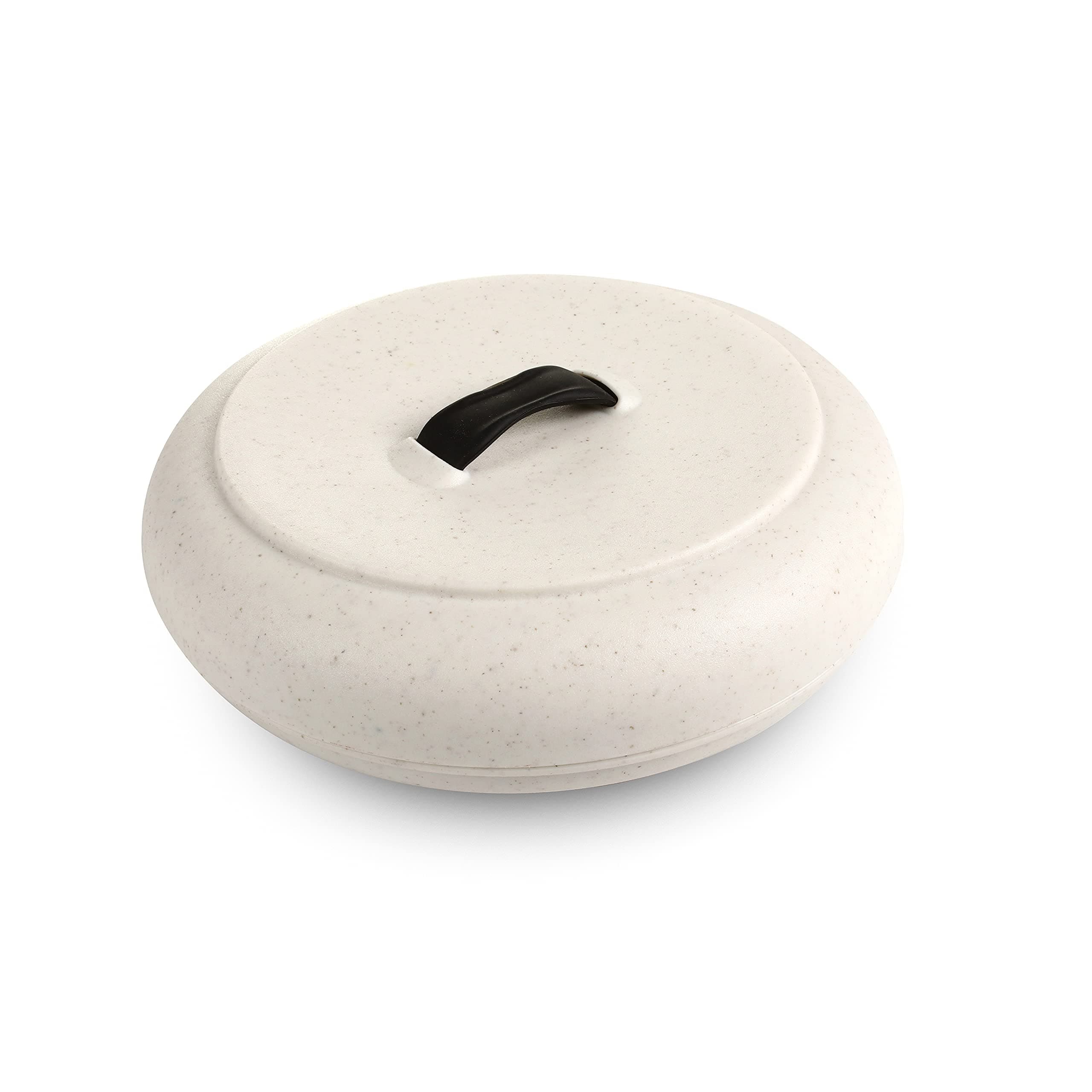 Dexas Durable Microwavable Tortilla Warmer XL 9.5 Inches, Natural Oat Color, Perfect for Warming Bread, Pancakes, Cornbread, Food Warmers