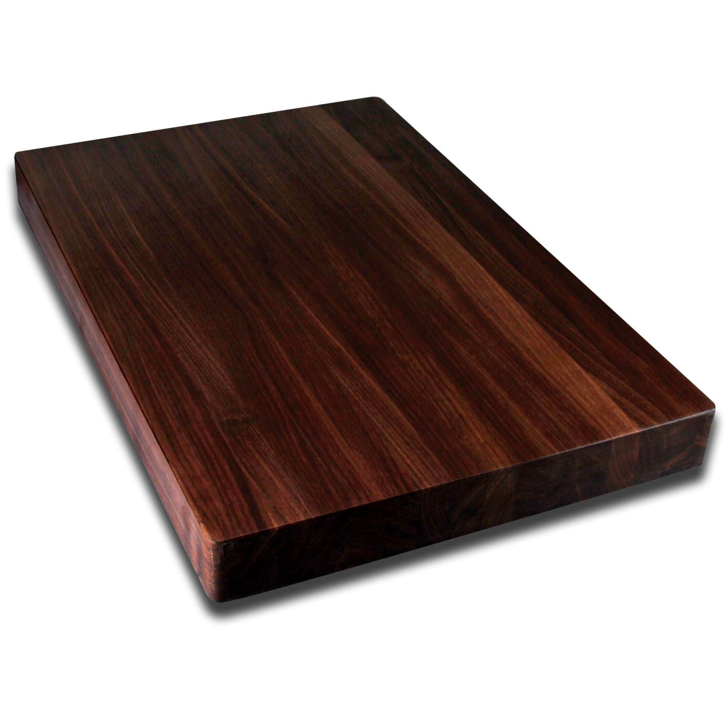 Walnut Edge Grain Butcher Block Wood Cutting Board 12" x 18" x 1"