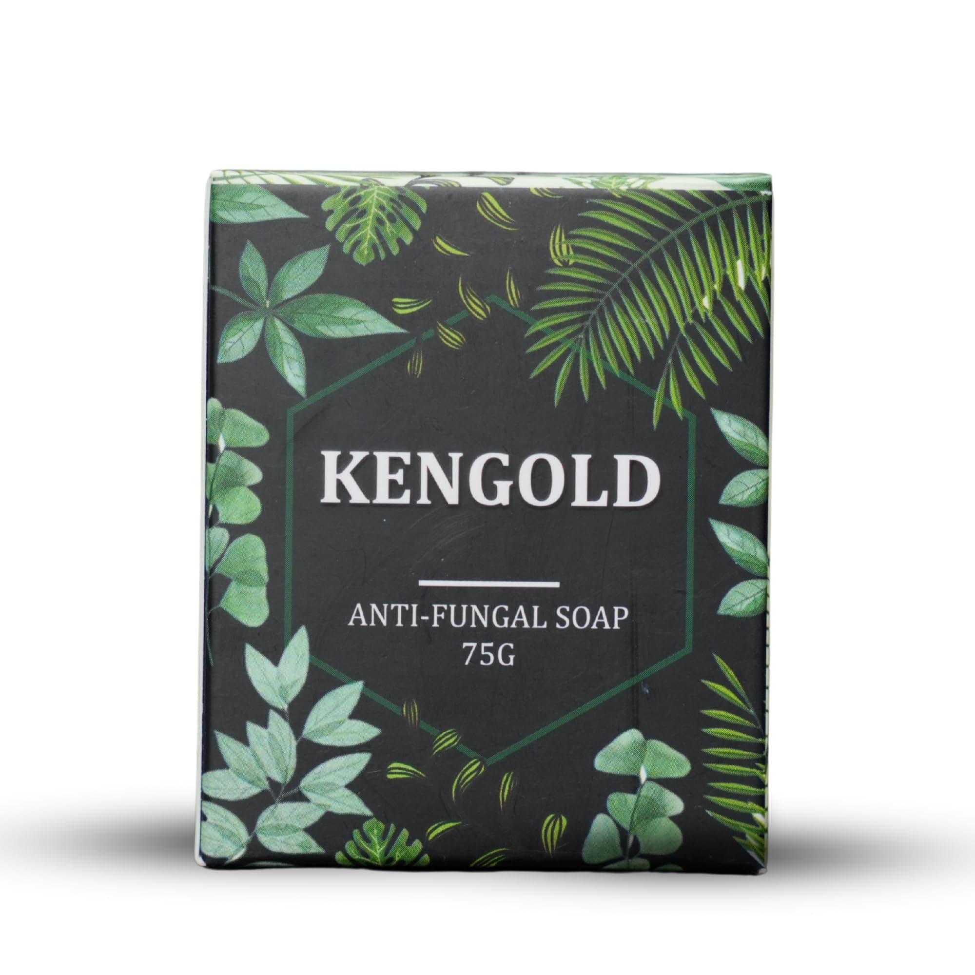 Kengold Soap (Pack Of 1) | Anti Fungal & Anti Bacterial Soap For Intensive Fungal Infections Of The Skin | Anti Itching - Good For All Types Of Skin | (Green) 75 Gm.