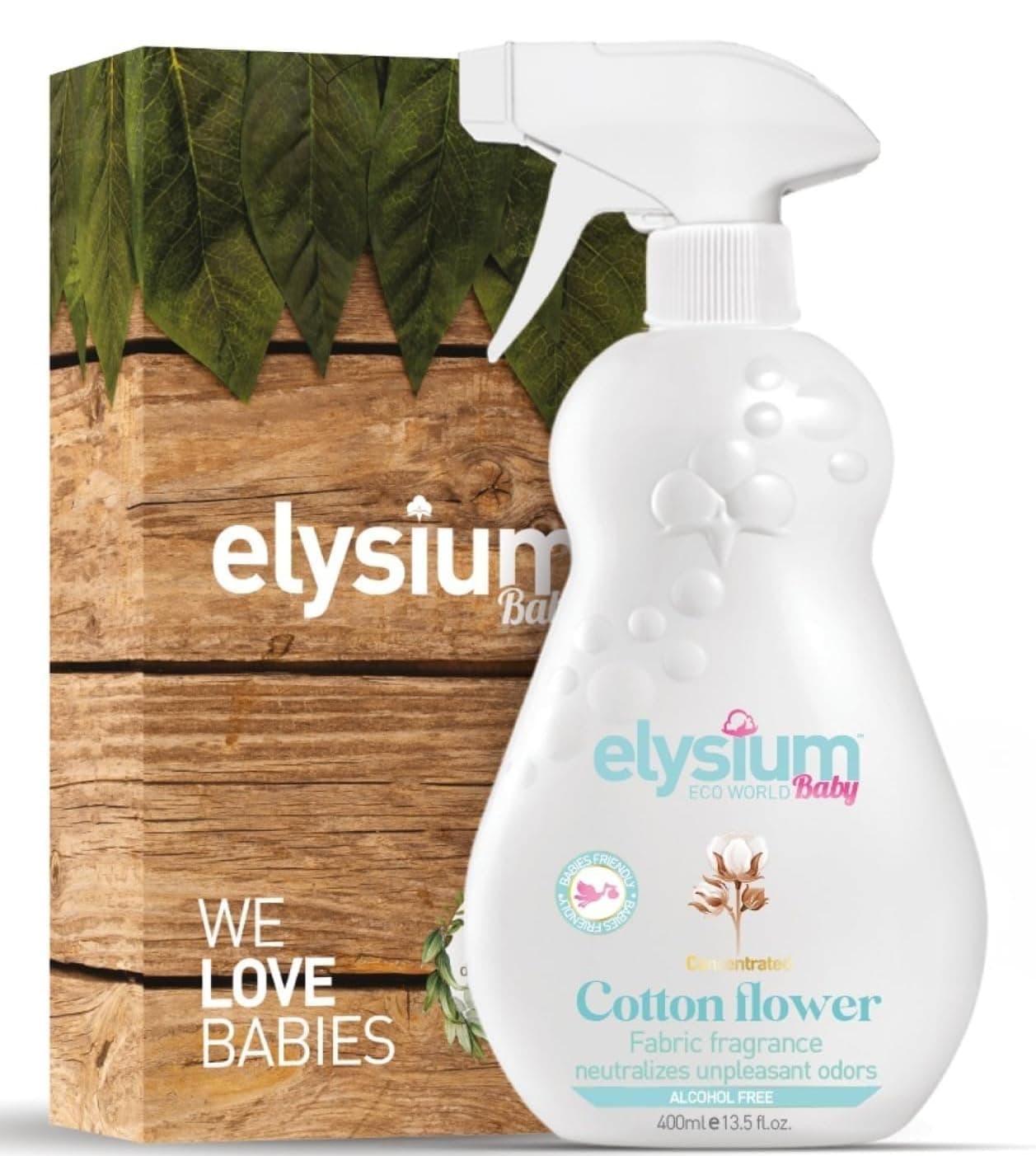 Baby Fresh Fabric Spray - Non-Toxic, Alcohol & Allergen Free Linen & Air Freshener - Long-Lasting Fragrance