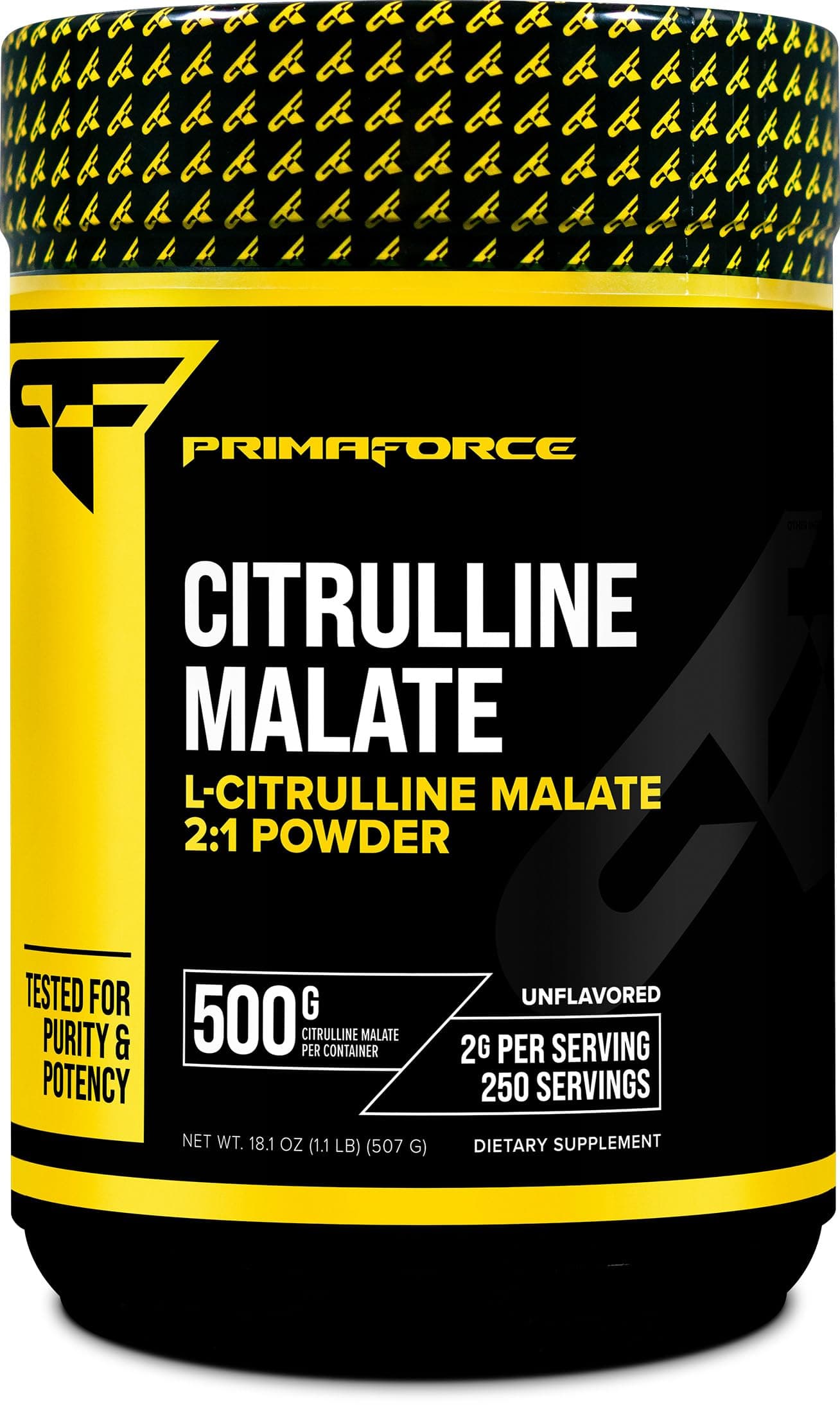L-Citrulline Malate Powder, Unflavored, 500 Grams - Vegan, Non-GMO