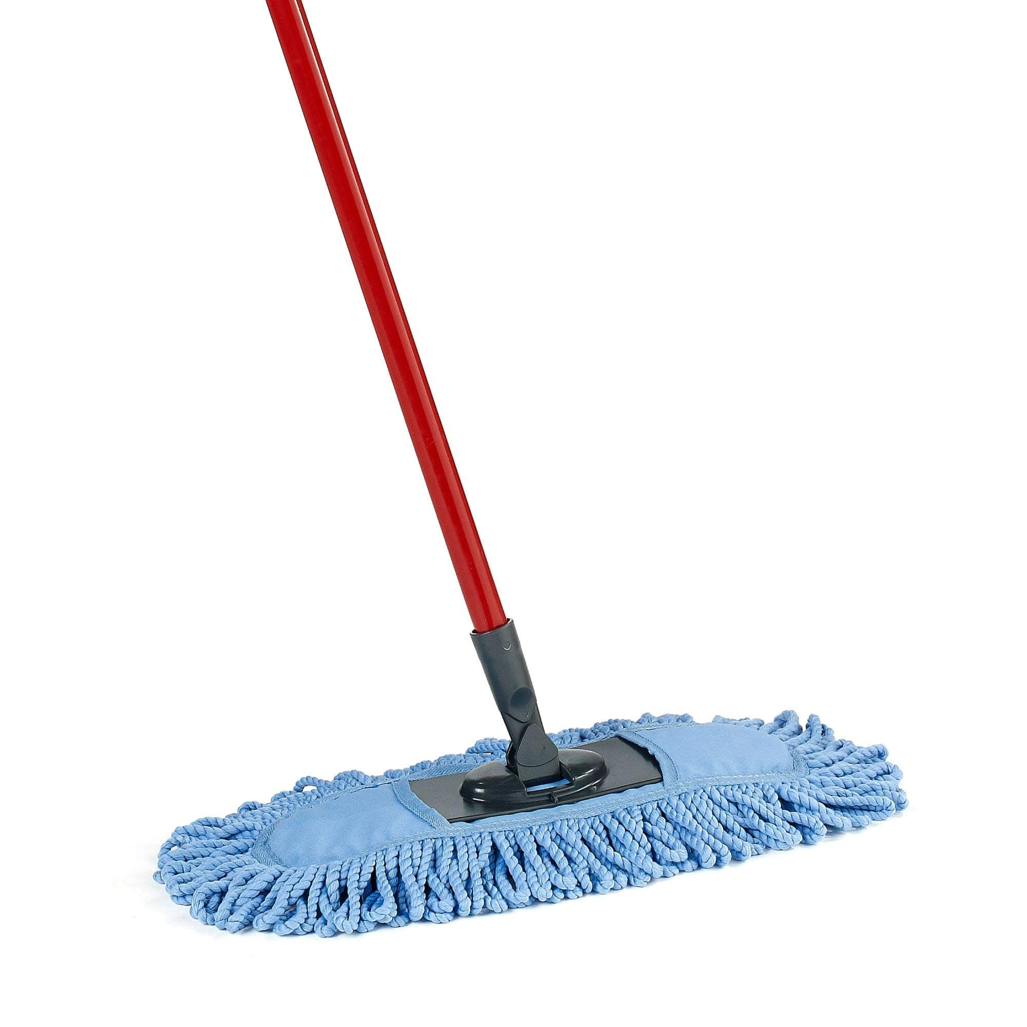 O-Cedar Dual-Action Microfiber Sweeper Dust Mop,Red