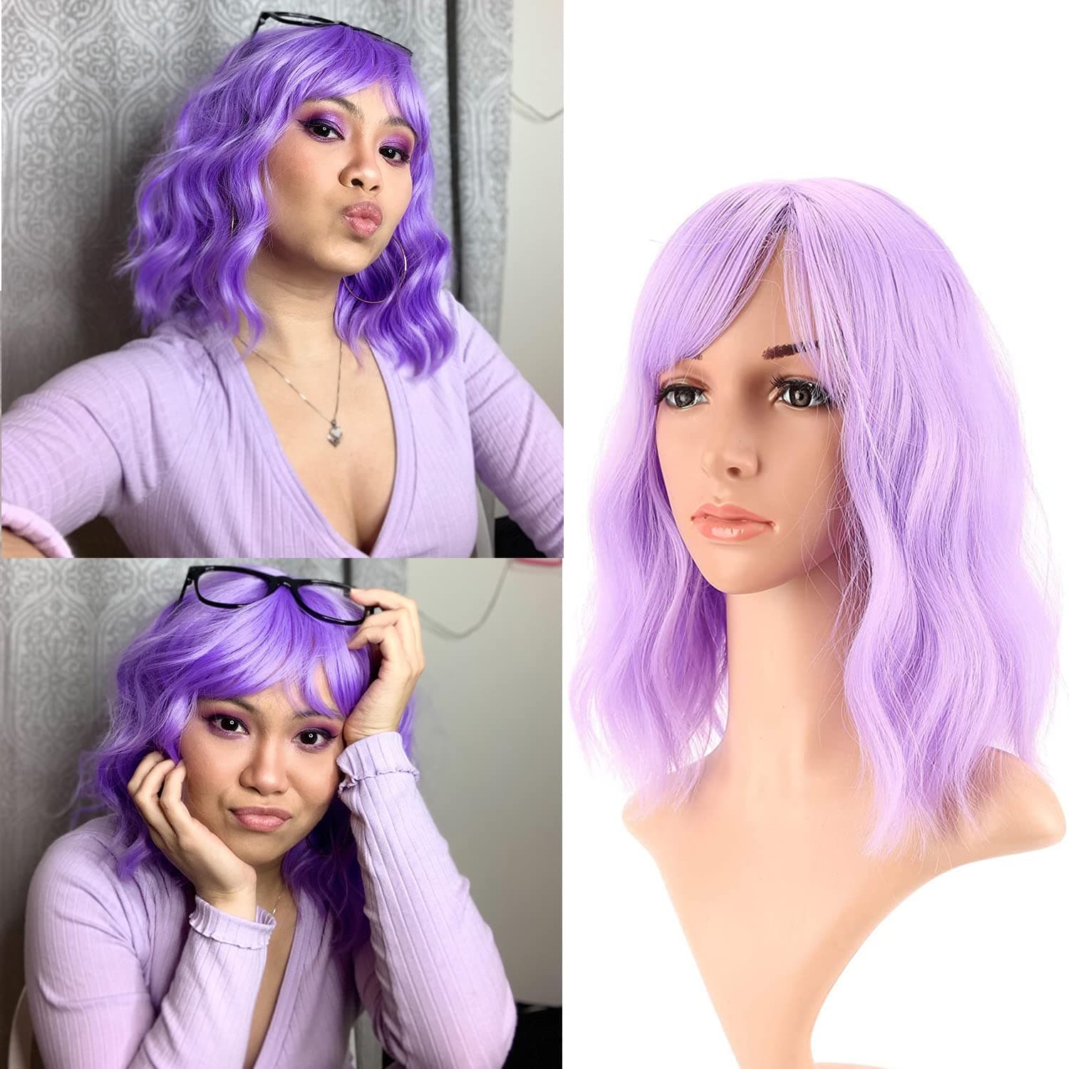 Purple Wig