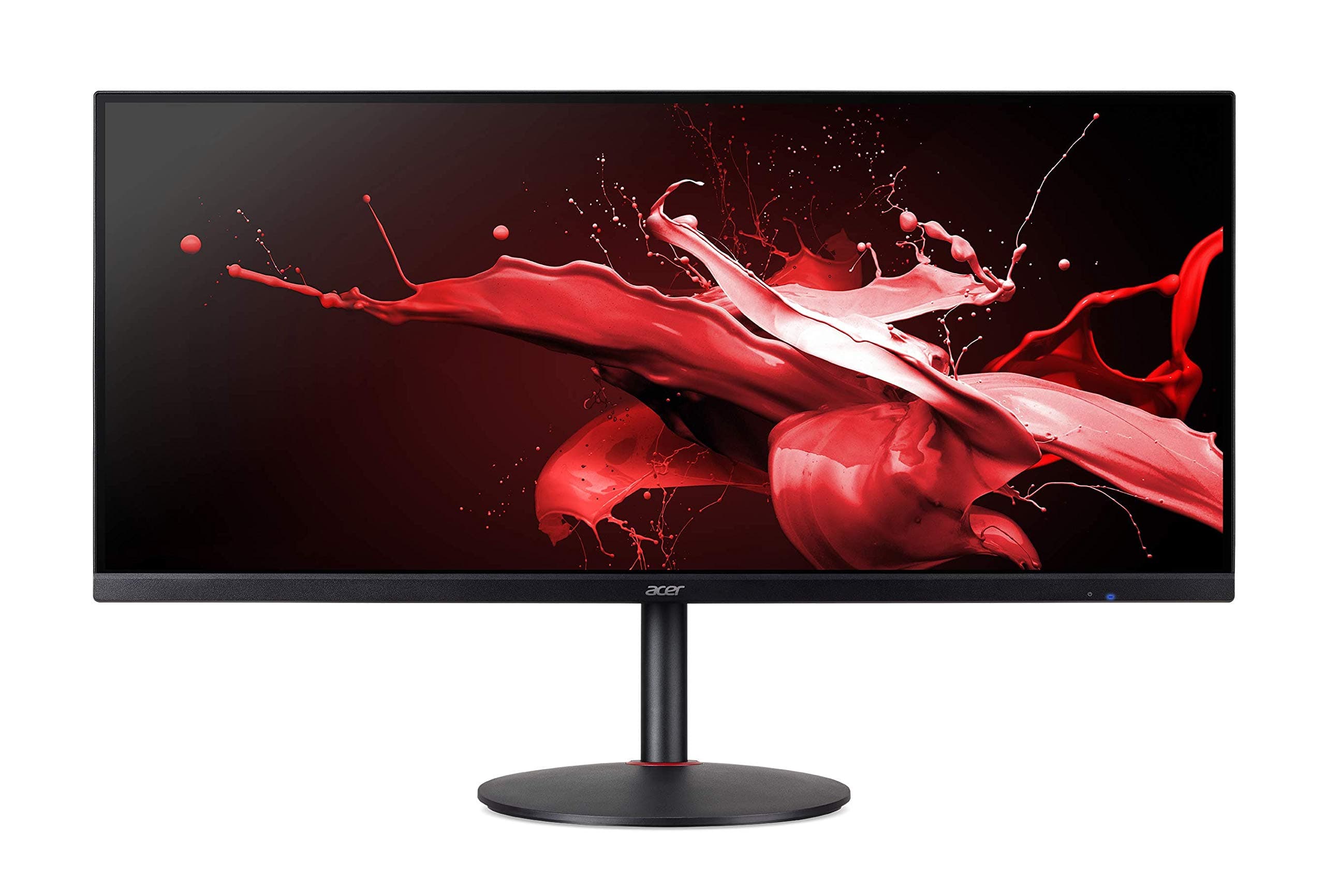 Acer Nitro XV340CK Pbmiipphzx 34" QHD (3440 x 1440) IPS Gaming Monitor with AMD Radeon FREESYNC, 144Hz, 1ms VRB, HDR10 Technology, (2 x Display Ports, 2 x HDMI 2.0 & 2 x USB 3.0 Ports), Black