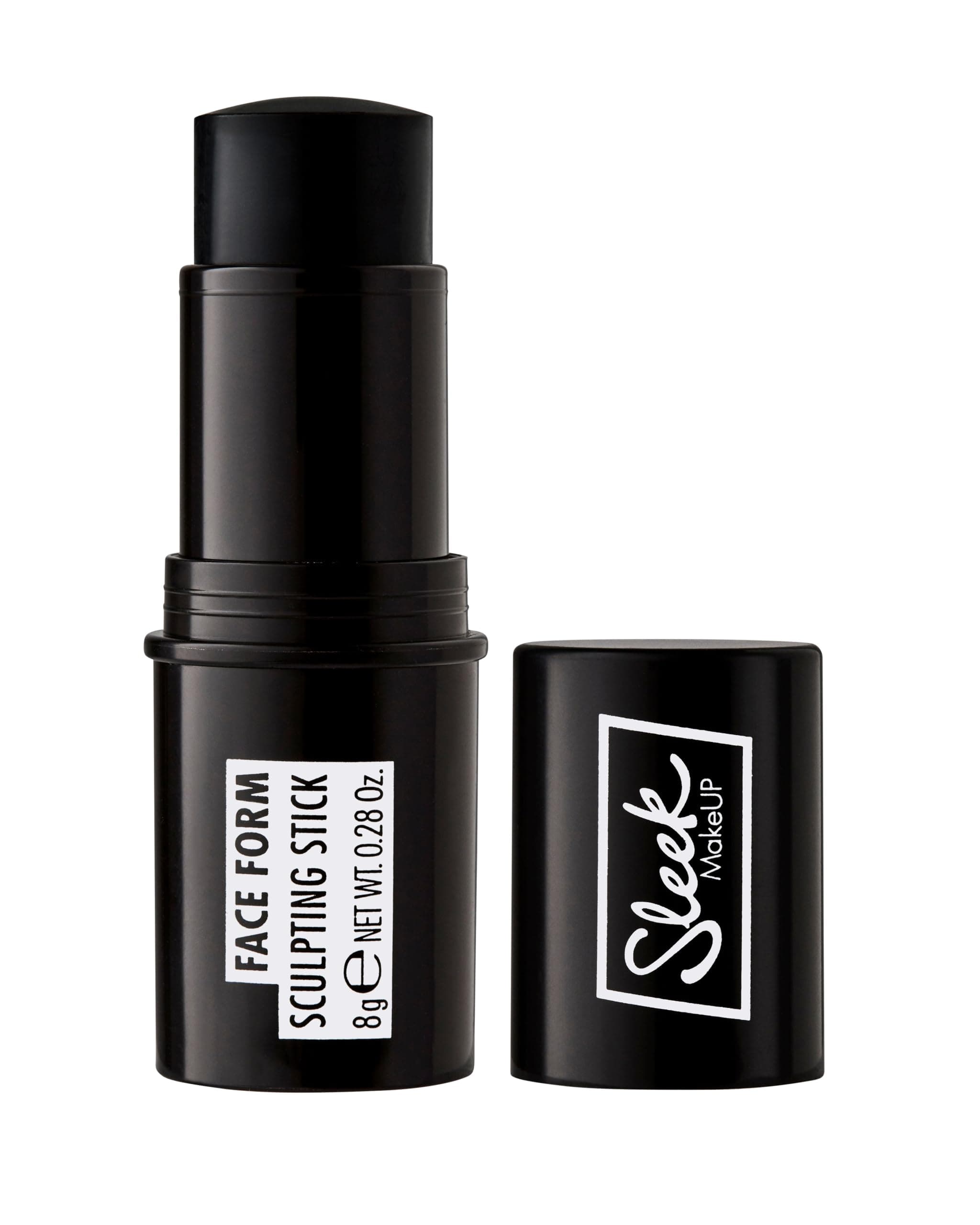 Sleek MakeUP Face Form Sculpting Stick, Flawless Natural Contour, Lightweight Buildable Gel Formula, Tan to Deep 8g