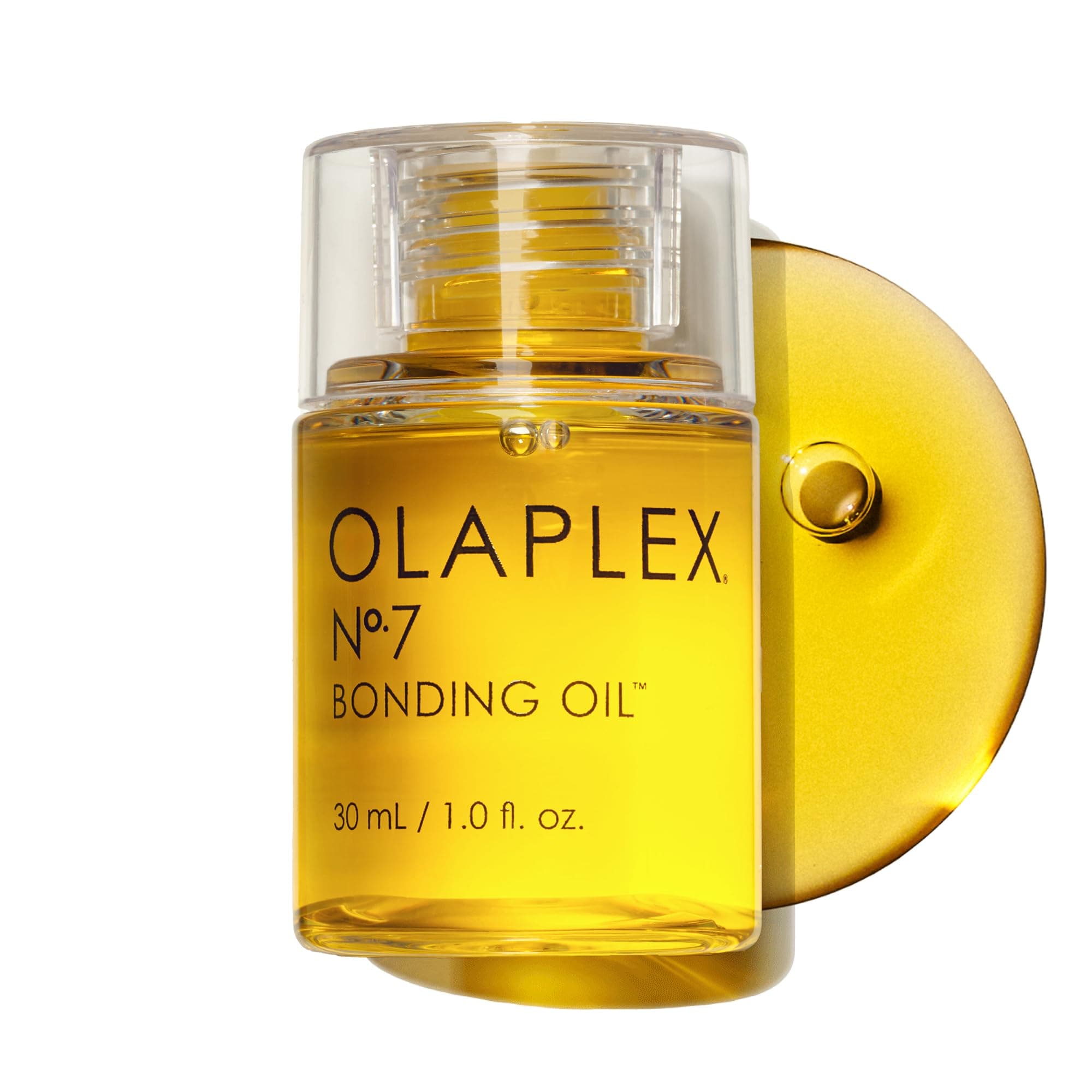 Olaplex Nº. 7 Bonding Oil: High Shine | Heat Protectant, Visibly Smooths & Softens Hair, Added Color Vibrancy, Up to 72 Hour Frizz Control | For Coily, Curly, Straight, and Wavy, 30 mL / 1.0 Fl Oz