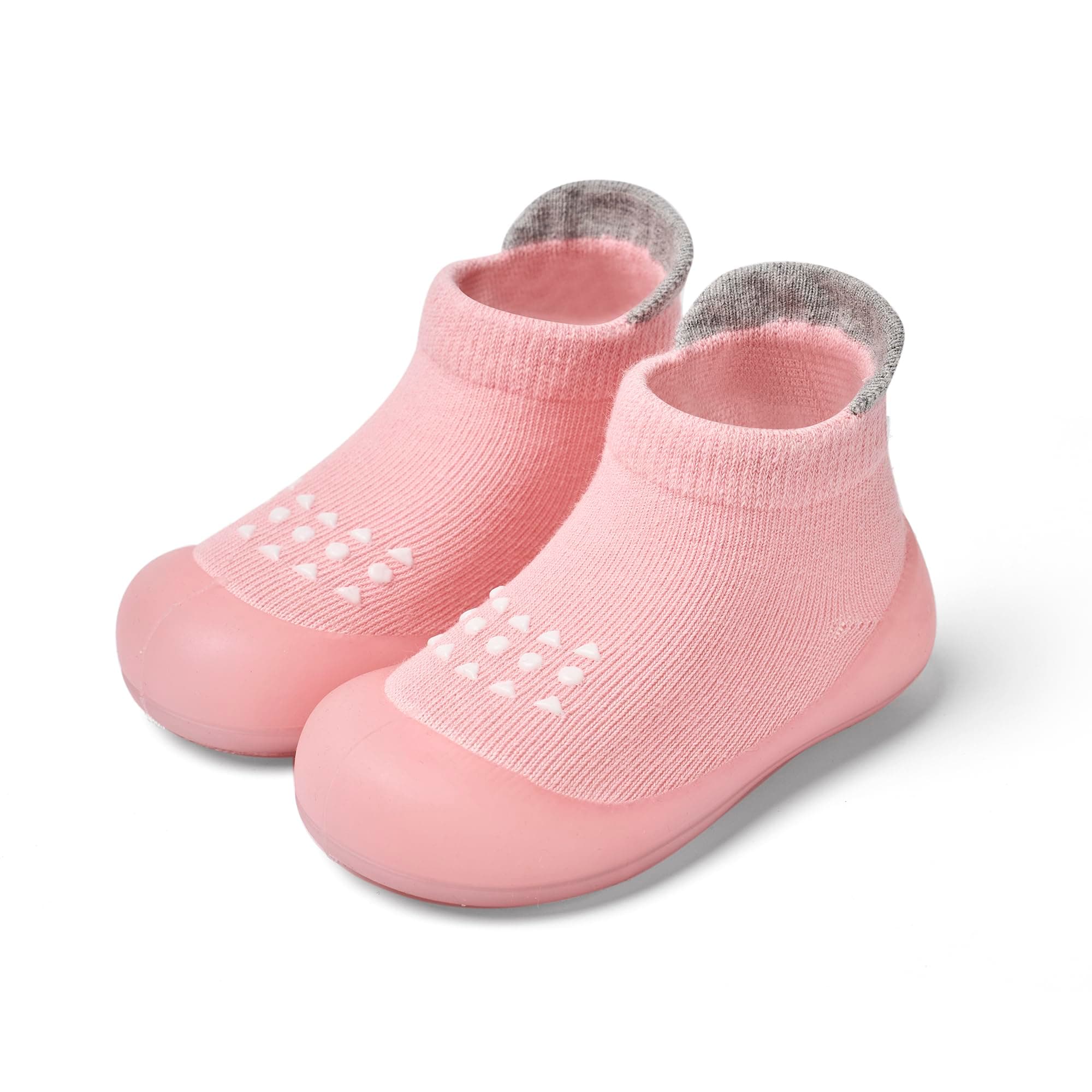 Baby Walking Sock Shoes Infant Non-Slip Breathable Slippers with Soft Rubber Sole Baby Boys Girls Sneakers