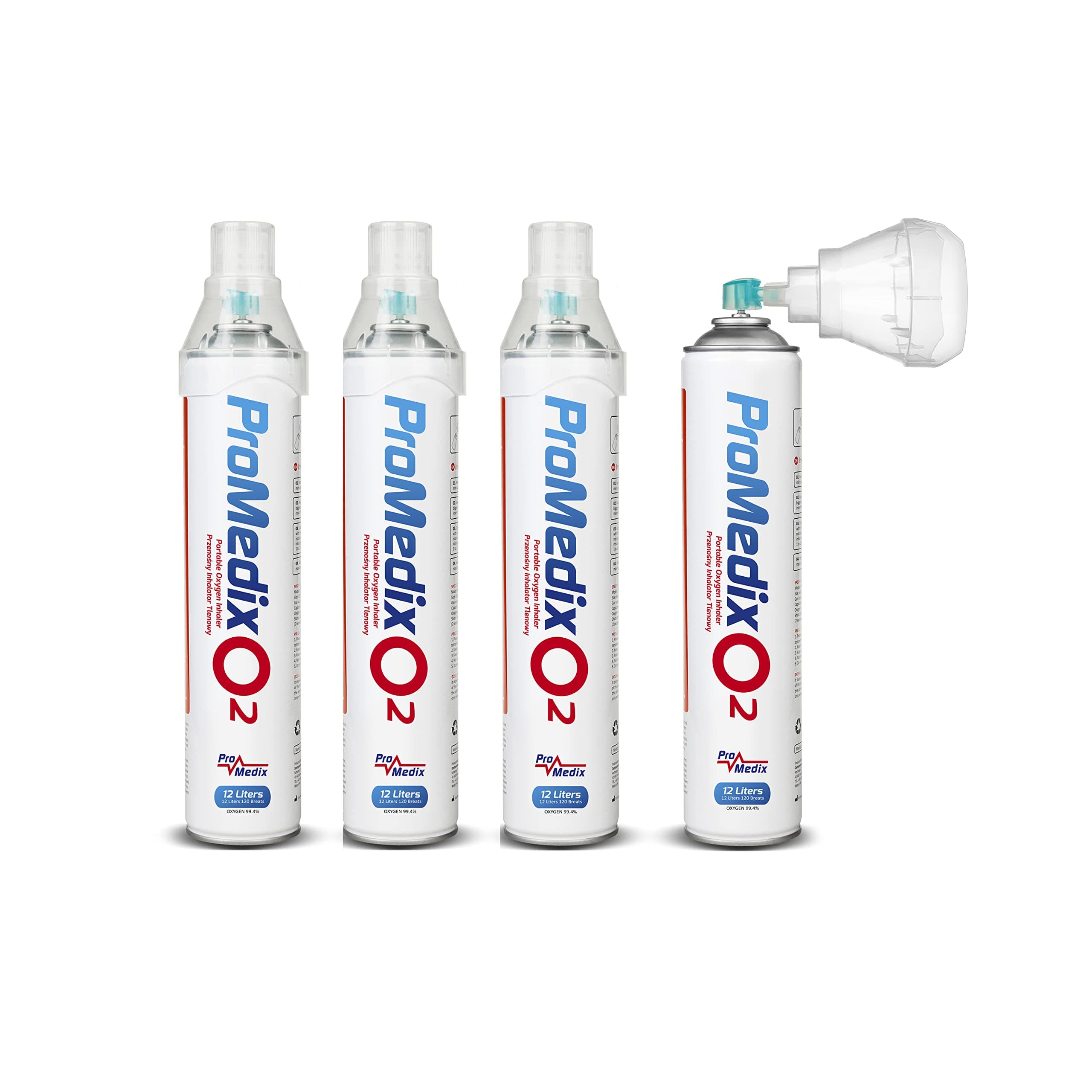 PR-994 Portable Oxygen Inhaler 12L in a Can 99.4% with Mouthpiece (4)