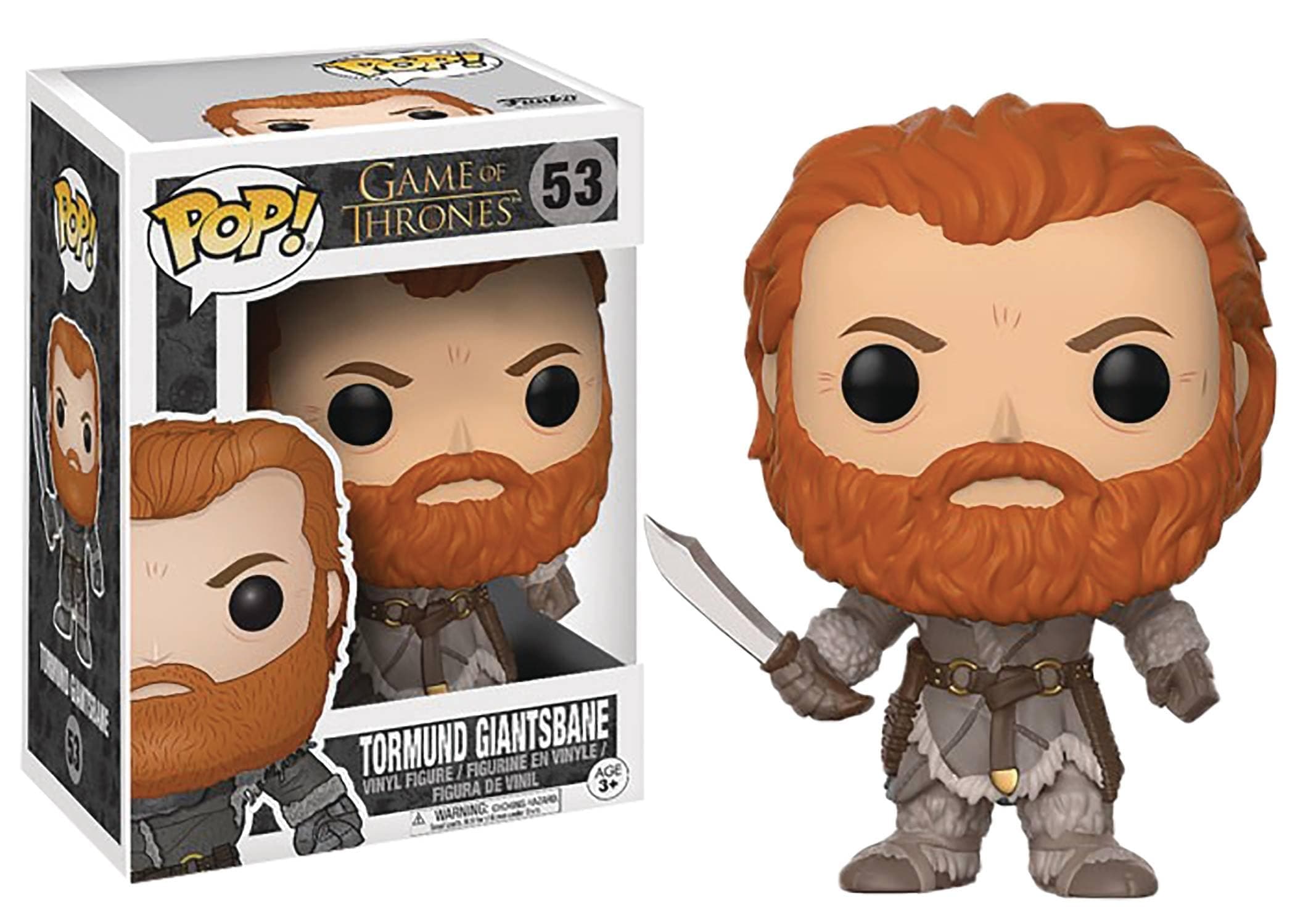pop 12217 TV Game Of Thrones - Tormund Giantsbane Vinyl Figure