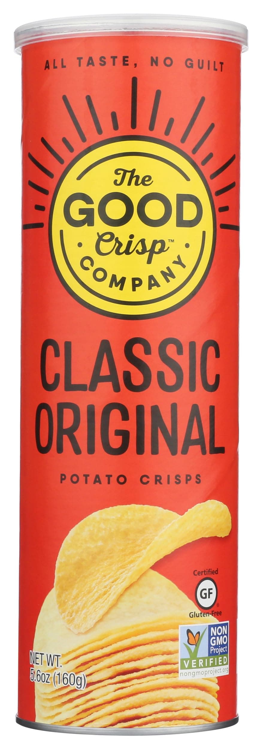 The Good Crisp Company Flavored Potato s Gluten-Free Original - 5.6 Oz Pack Of 8.