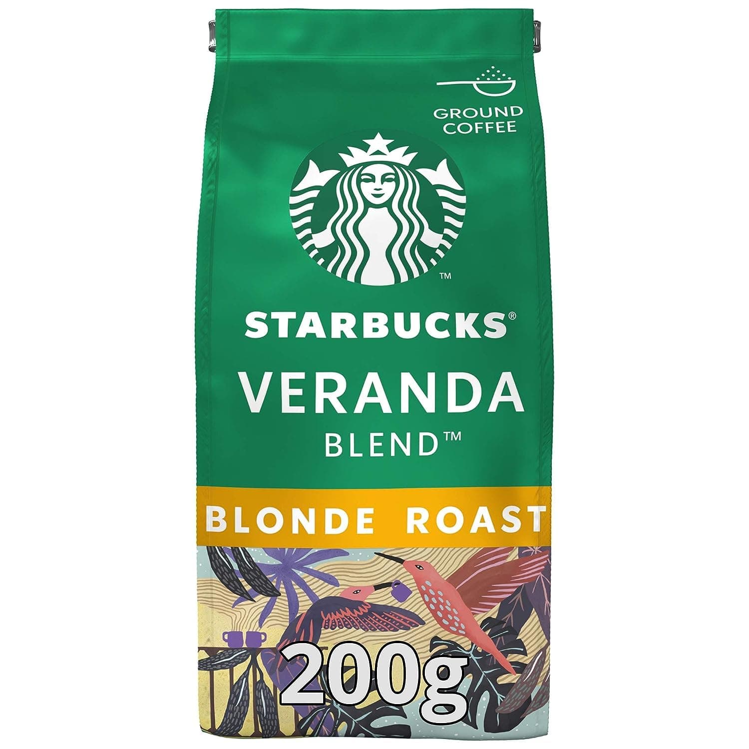 Starbucks Veranda Blend Blonde Roast Ground Coffee 200g