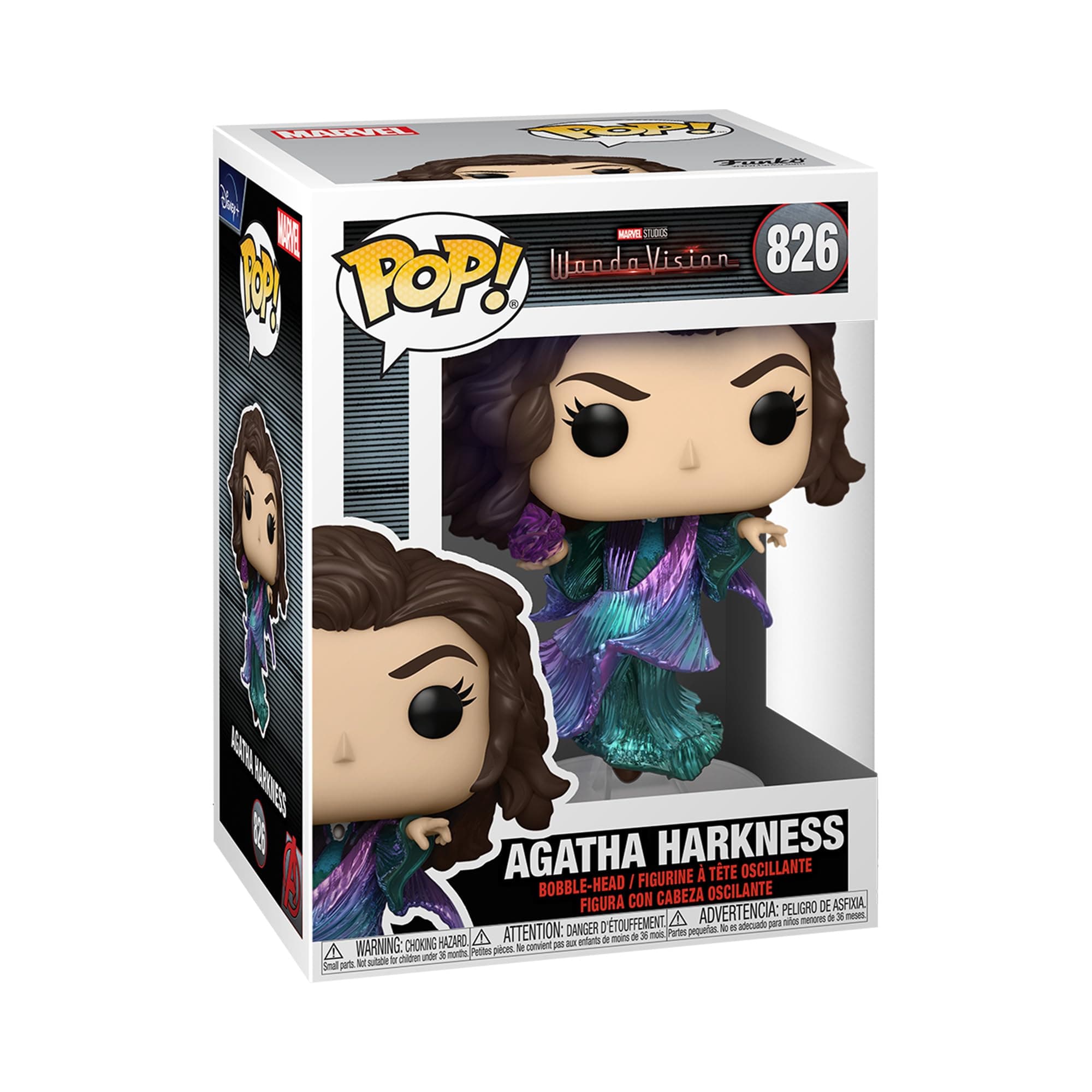 POP! Marvel: WandaVision–Agatha Harkness - Collectable Vinyl Figure - Gift Idea - Official Merchandise - Toys for Kids & Adults - TV Fans - Model Figure for Collectors and Display