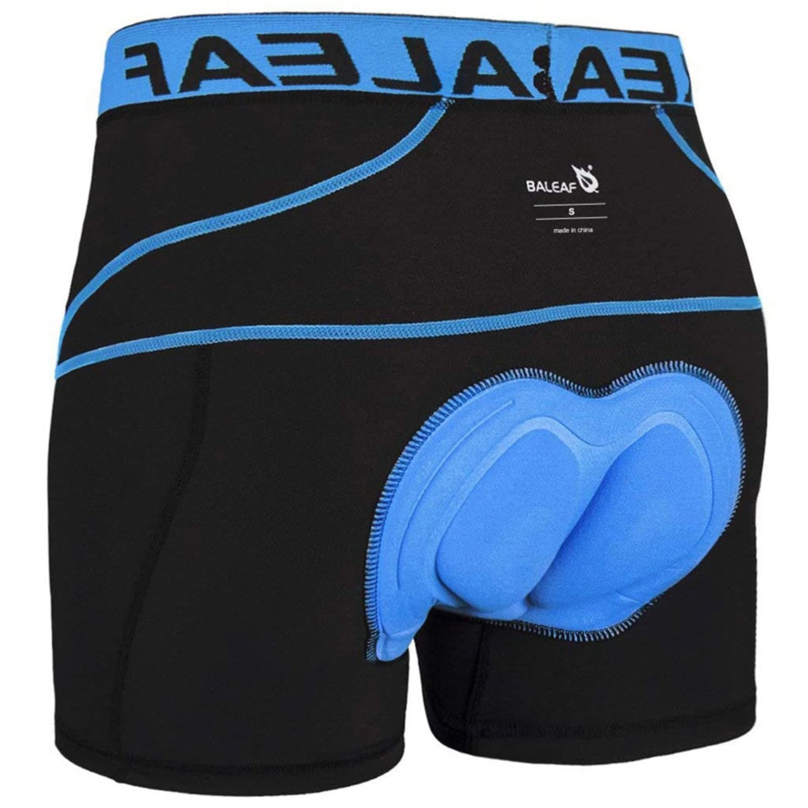 BALEAF Men's Cycling Underwear 3D Padded Bike Shorts with Padding Road Biking MTB Liner Bicycle Gear Accessories