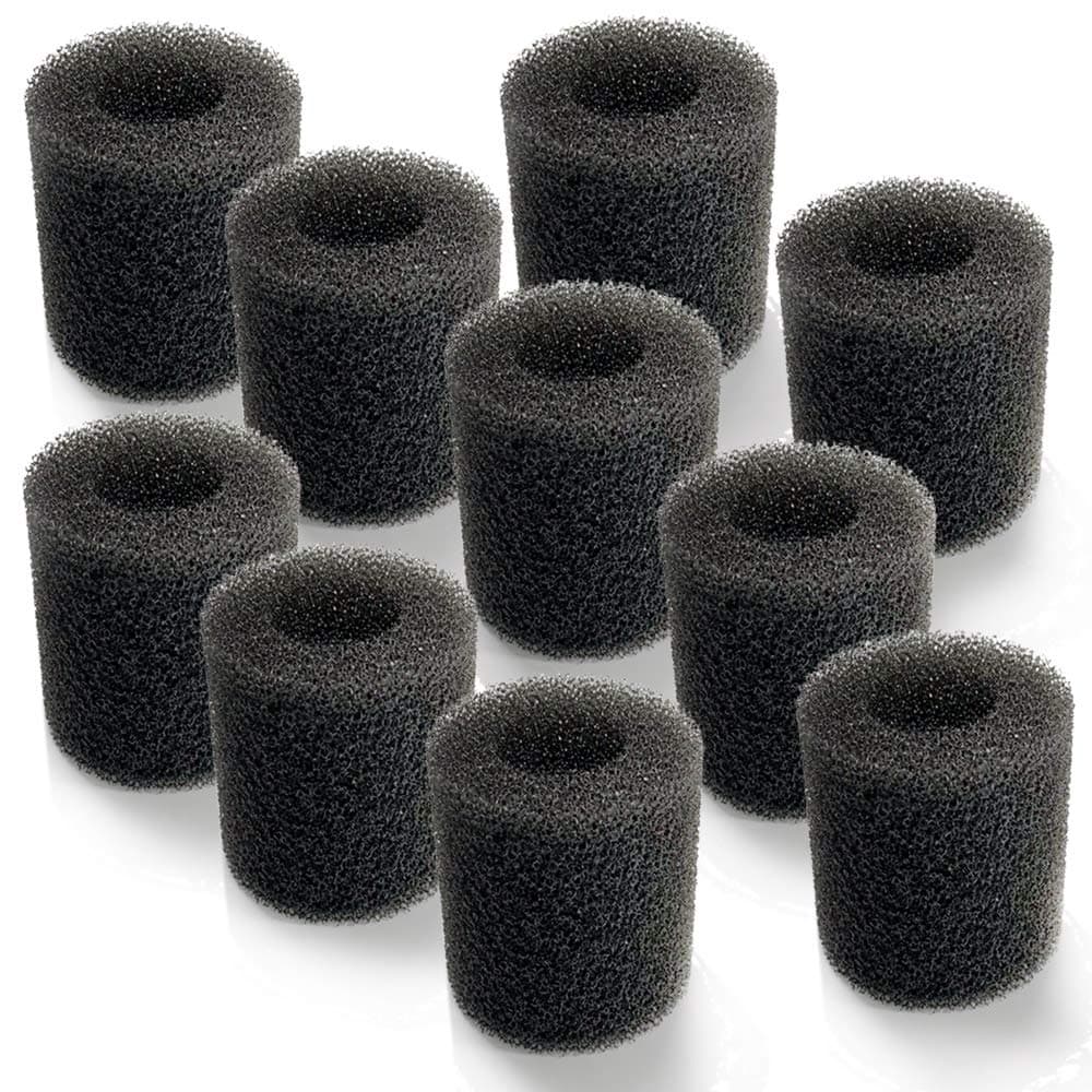 Petmii Pet Water Fountain Replacement Filters, Automatic Cat Dog Water Fountain Dispenser Filters for 88oz/2.6L Pet Water Fountains-10 Pack (Filter)