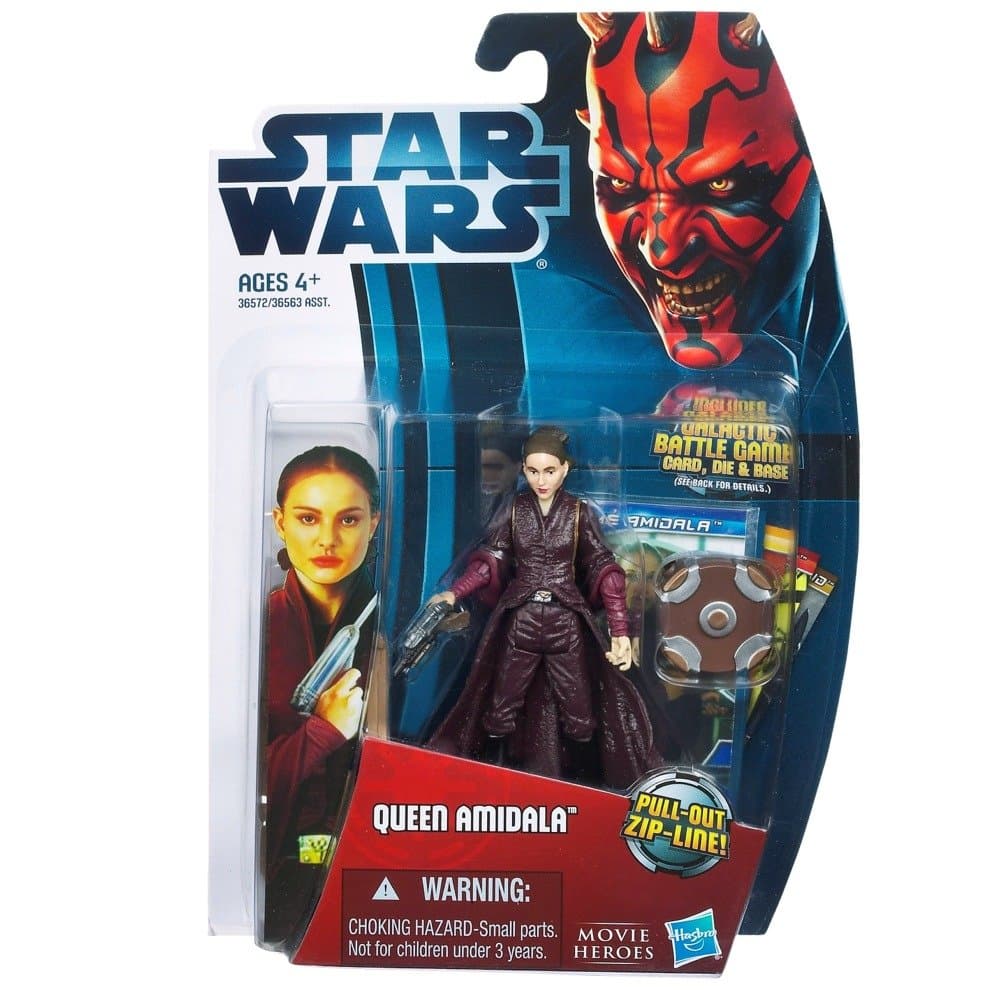 Star Wars Movie Heroes 2012 Action Figure MH17 Queen Amidala 3.75 inch