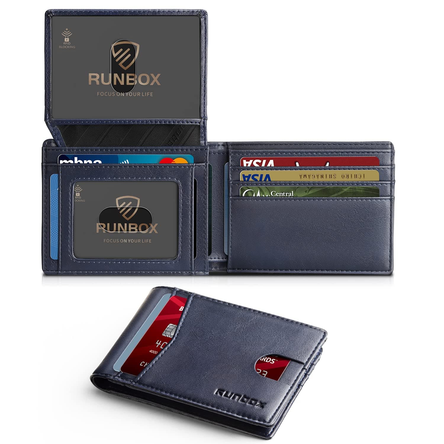 RUNBOX, Classic blue, M, Minimalist