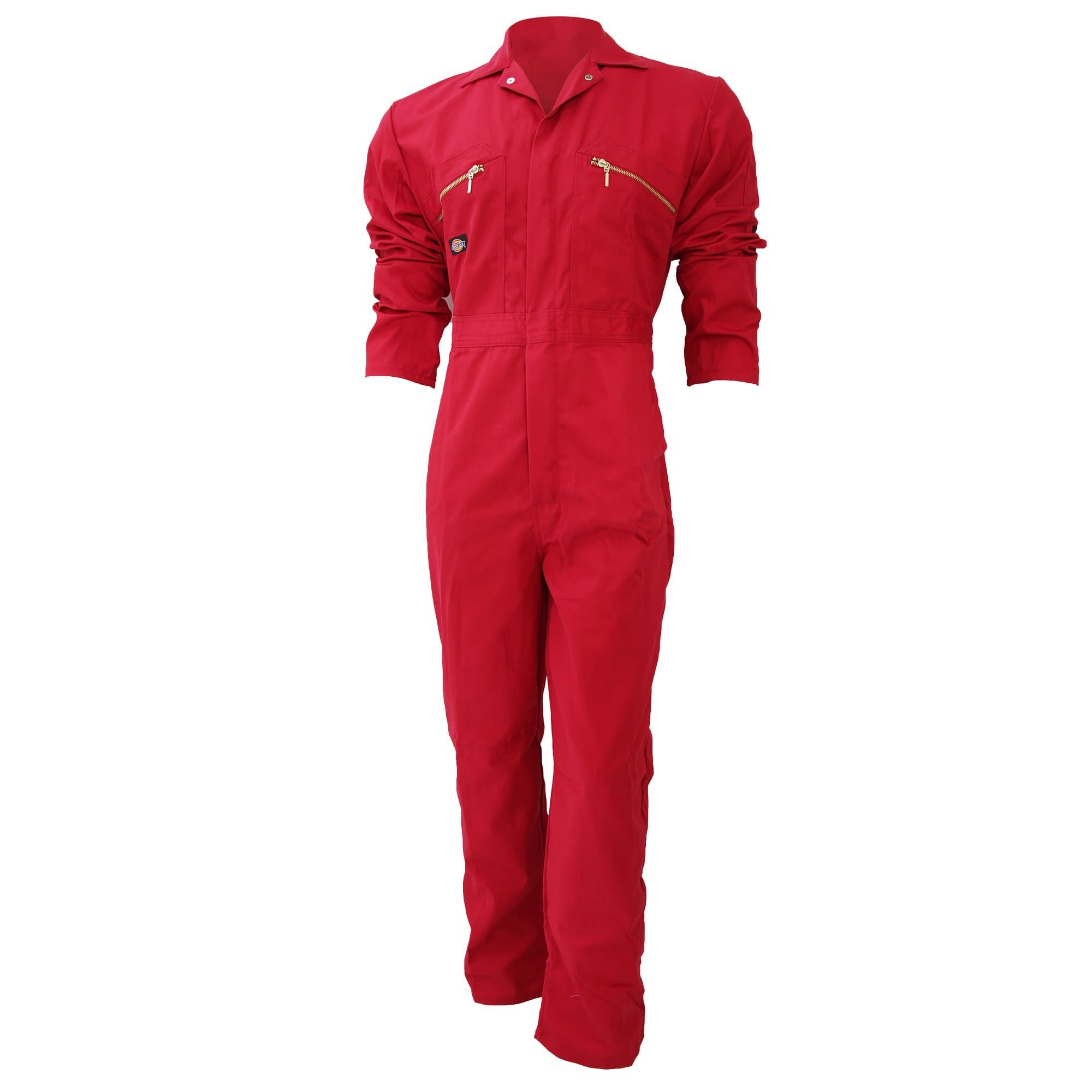 MixStuff Men's Red Full Sleeve X-large Coverall (Boiler Suit and Dungaree)