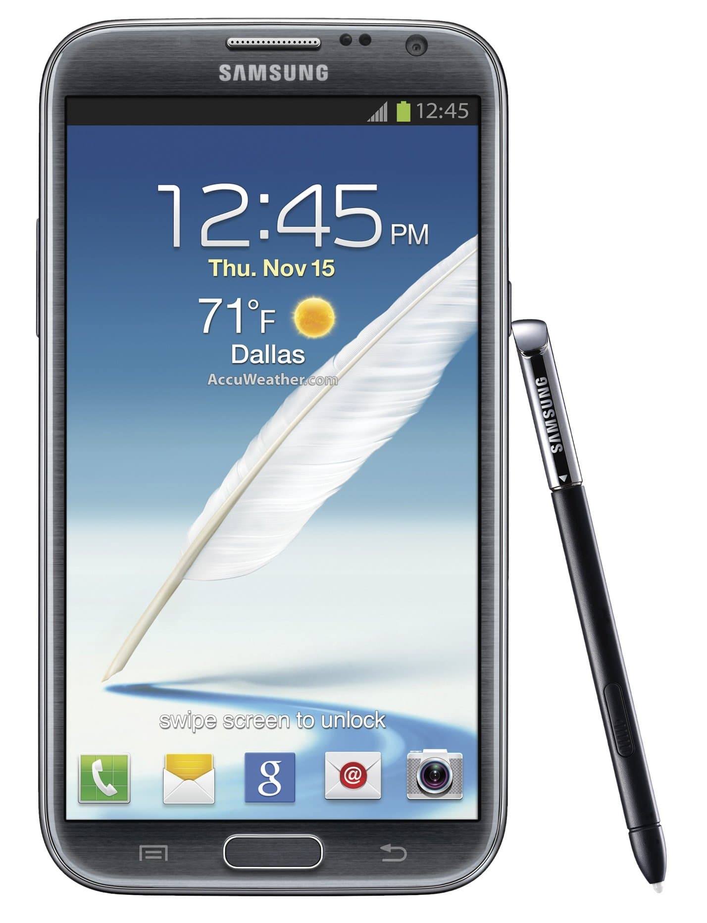 Samsung Galaxy Note 2 N7105 4G 16GB Unlocked GSM LTE Quad-Core Phone - Gray