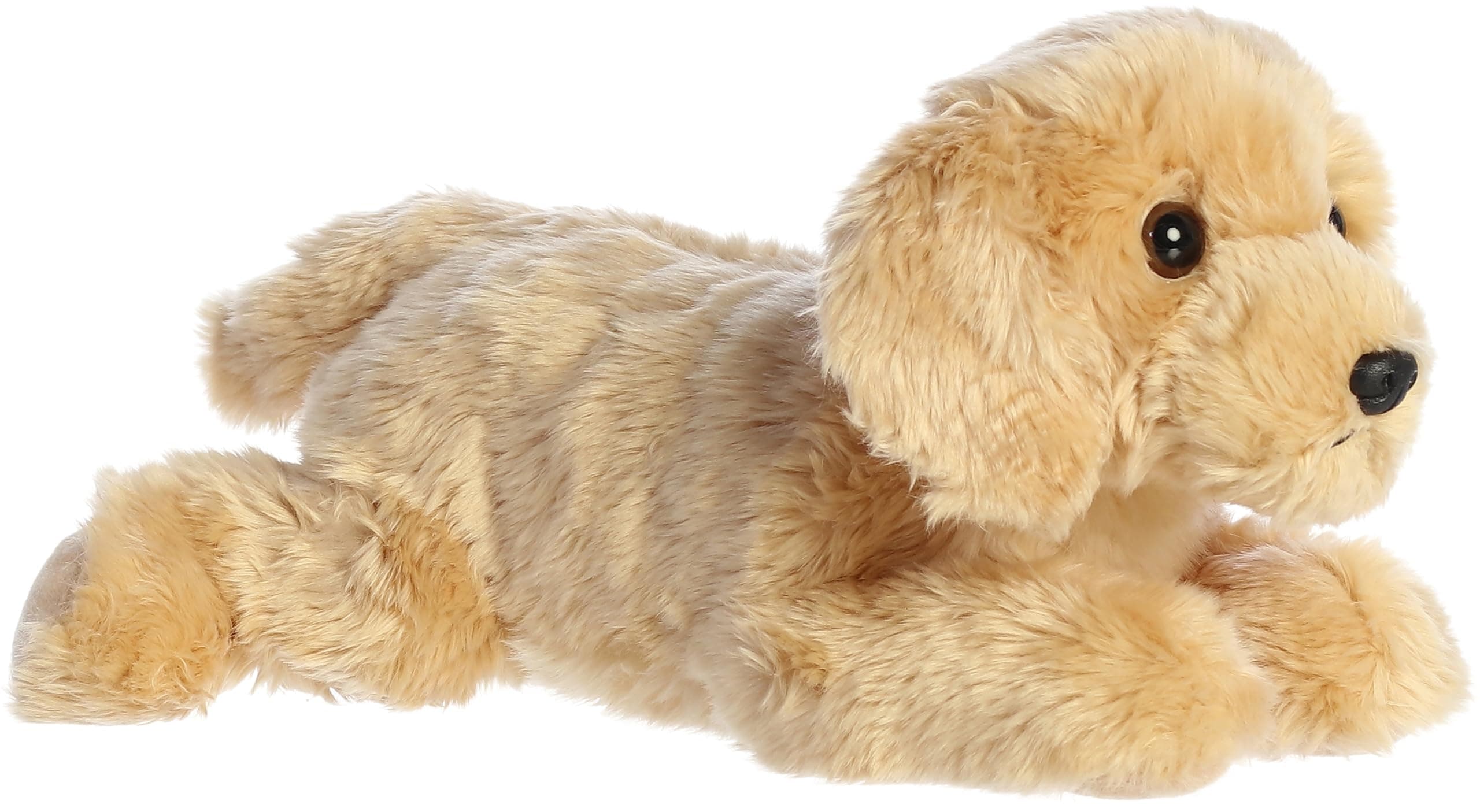 World Inc. Flopsie Plush Goldie Labrador Dog, 12",Multicolor