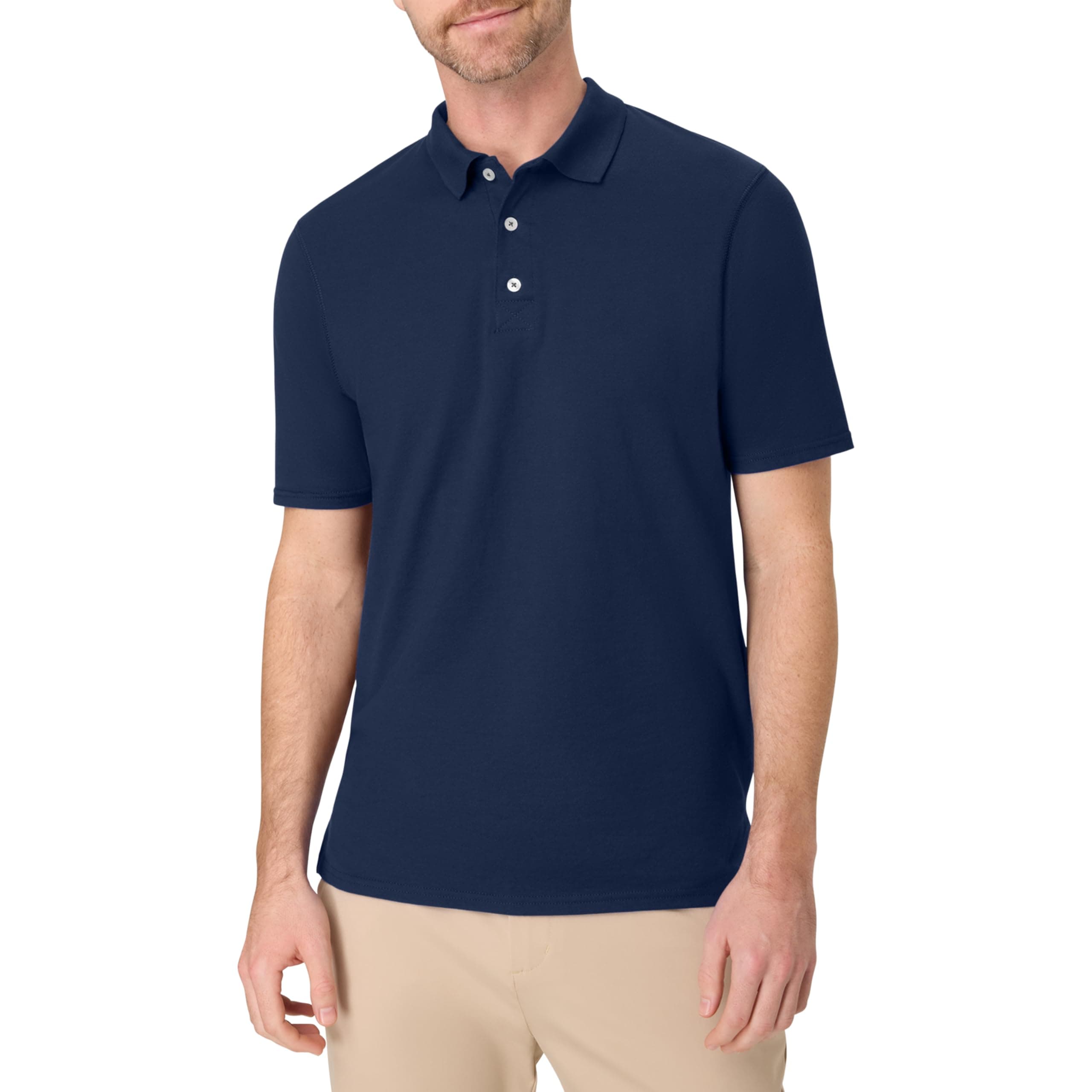 Men's FreshIQ Polo Shirt, Men’s X-Temp Polo Shirt, 40+ UPF Sun Protection Moisture-Wicking Polo Shirt