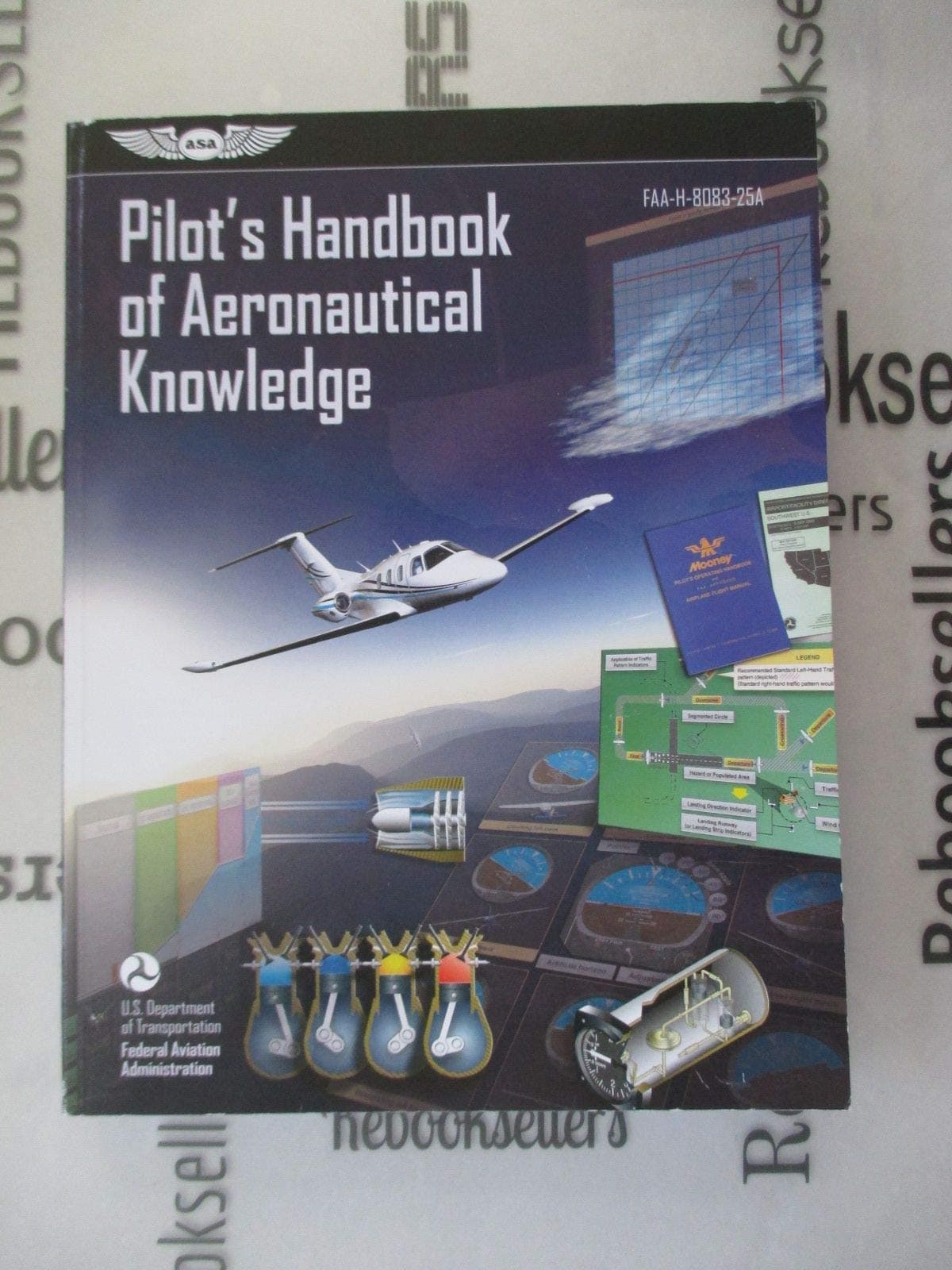 Aviation Supplies & Academics Inc Pilot's Handbook of Aeronautical Knowledge: FAA-H-8083-25A Paperback – Illustrated, 1 February 2013