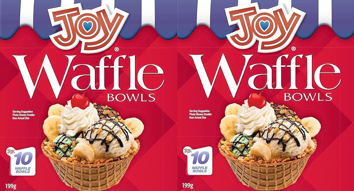 Joy Cone Waffle Bowls, 10 ct (2-Pack!)