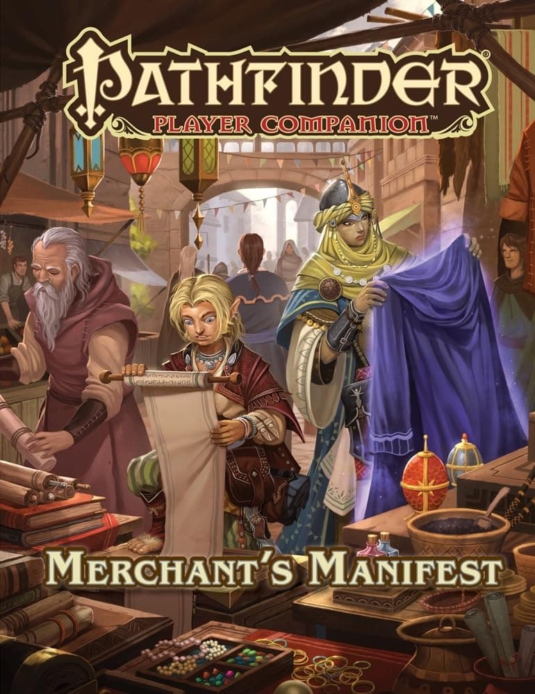 Pathfinder Player Companion: Merchant’s Manifest Paperback – Illustrated, April 24, 2018