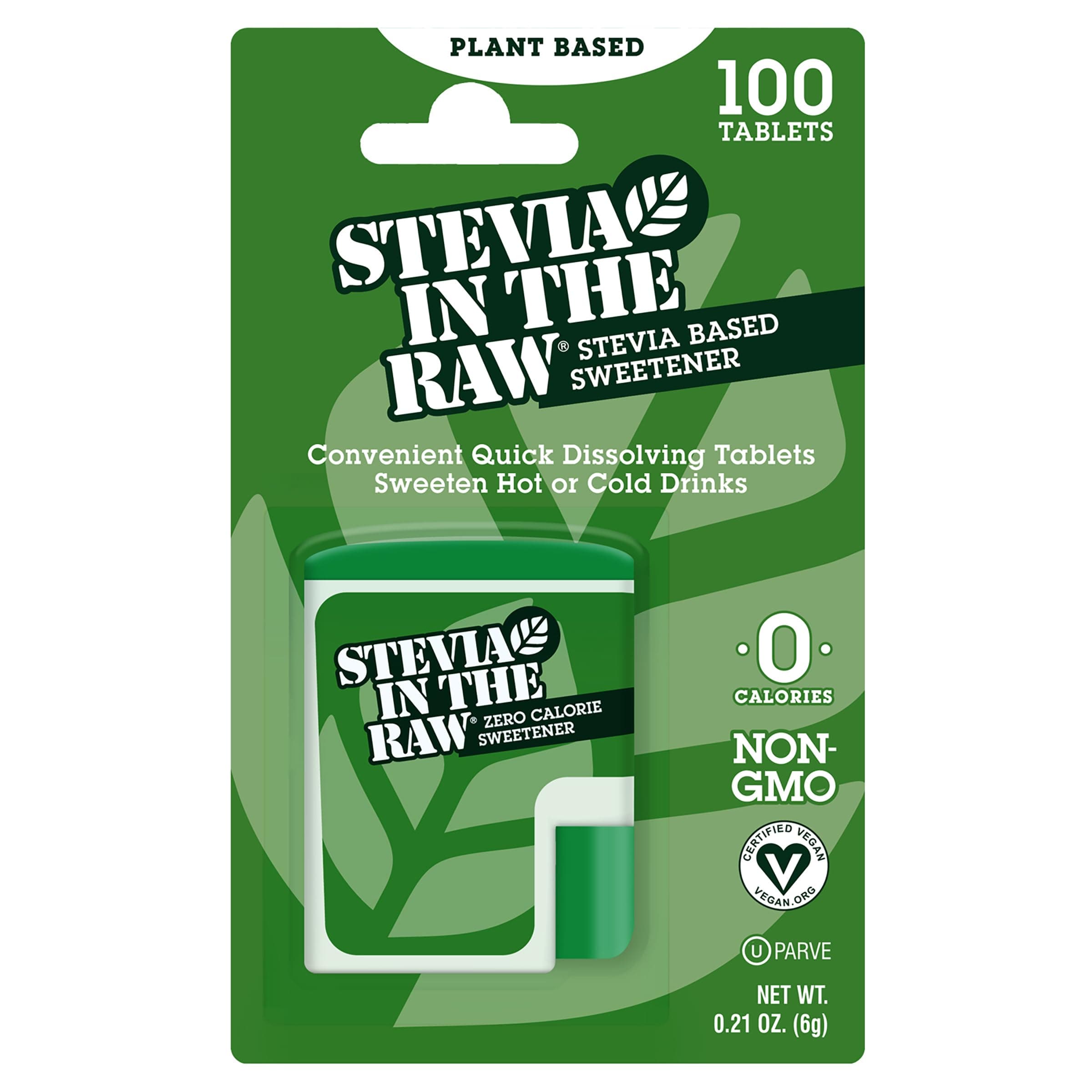 Stevia In The Raw Sweetener, 100 Count Tablets