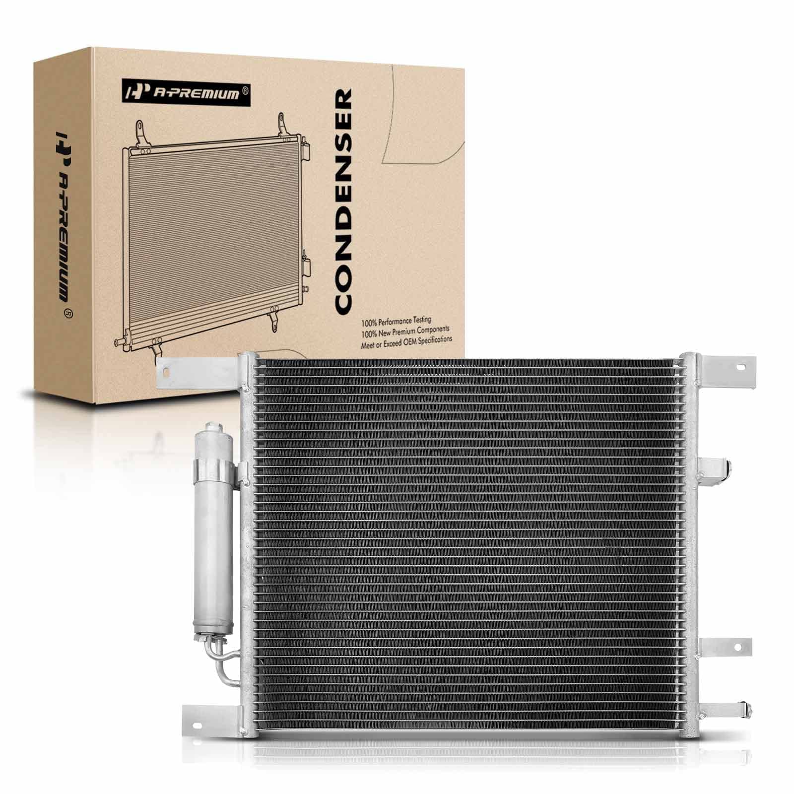 A-Premium AC Condenser Replacement for Condenser Nissan Versa 2012-2018 Versa Note 2014-2019 2013-2017