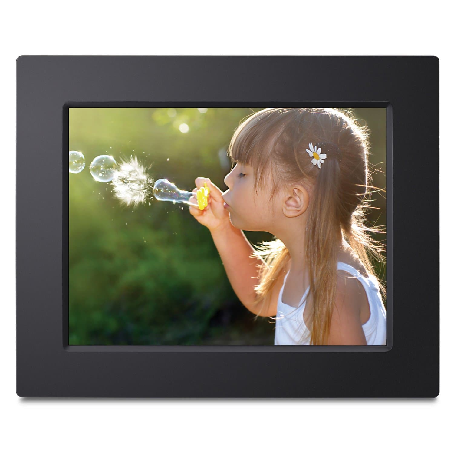 Viewsonic VFD823-50 8-Inch Digital Photo Frame with 800x600 High Resolution and Clock/Calendar (Black)