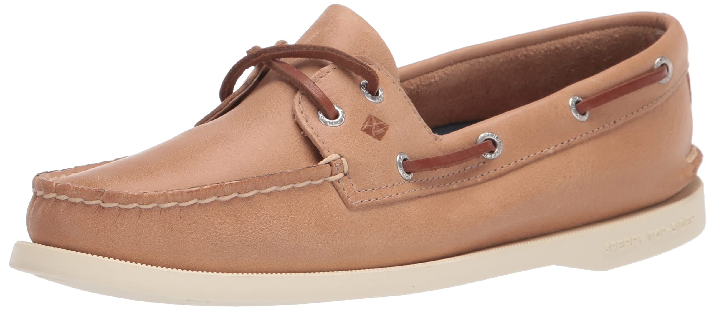 Sperrywomens Authentic Original 2-eye Boat Shoe, Natural, 5 US