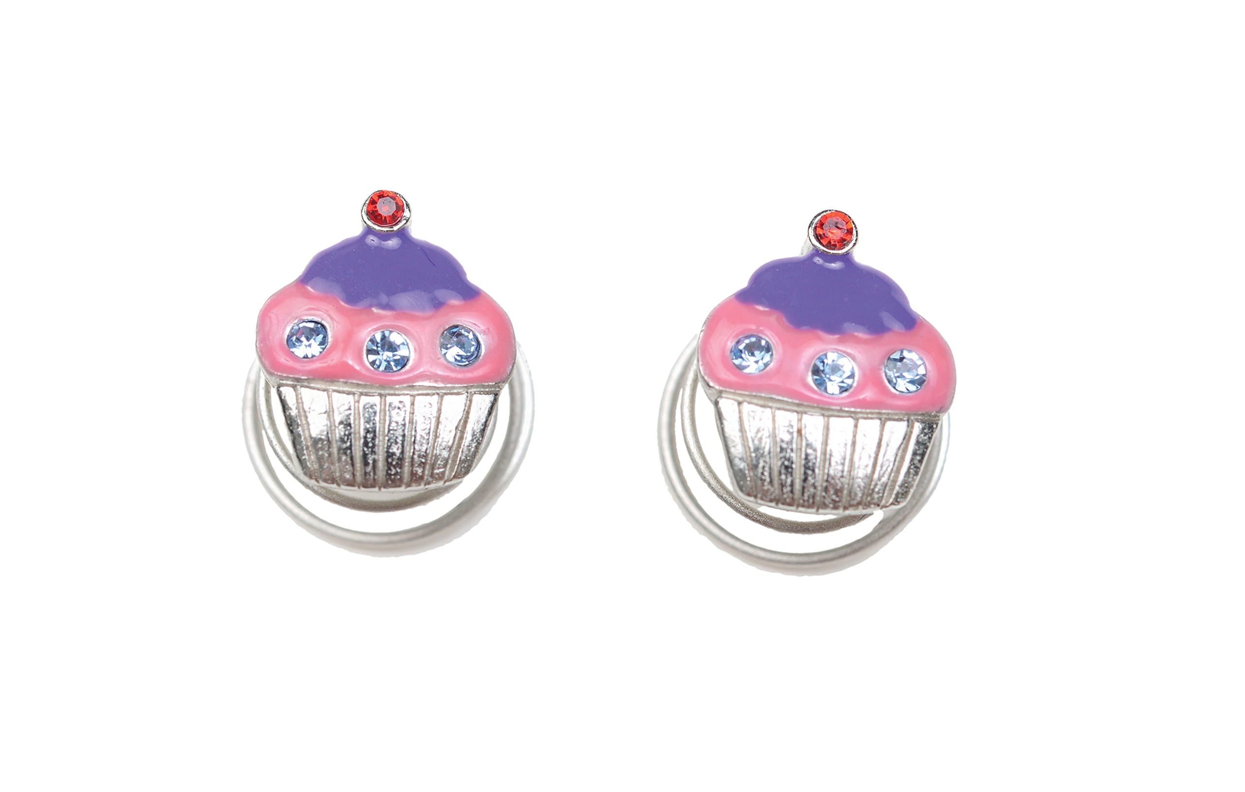 EarZings - Scrumptious - Fashion Earrings for Teens and Tweens Clip With No Pain Thanks to a Patented Coil Design