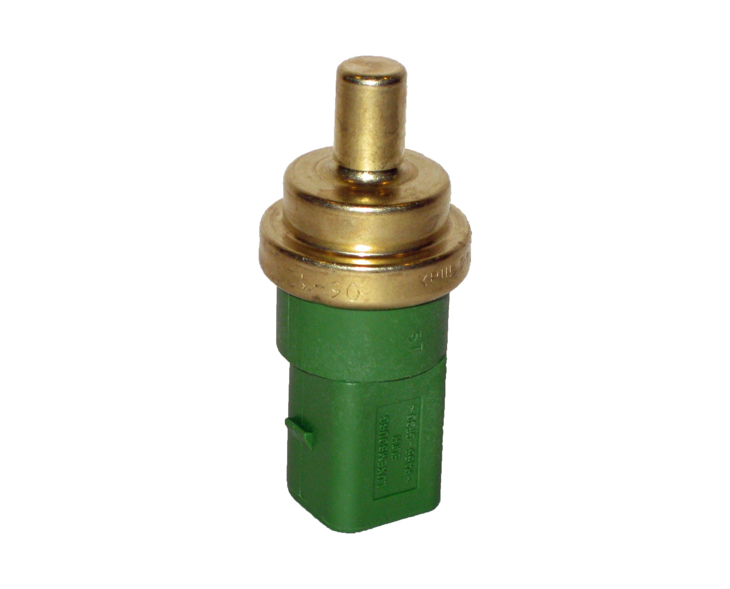 Genuine / OE Audi Volkswagen Engine Coolant / Water Temperature Sensor - Audi / VW OE #: 059919501A - Green, 20mm, 4 Pin