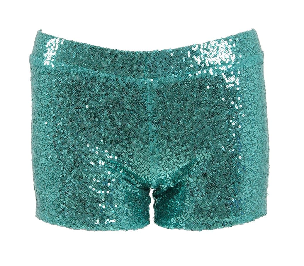 Women Sexy Hot Glitter Sequin Shorts Summer Club Wear Multi-Color