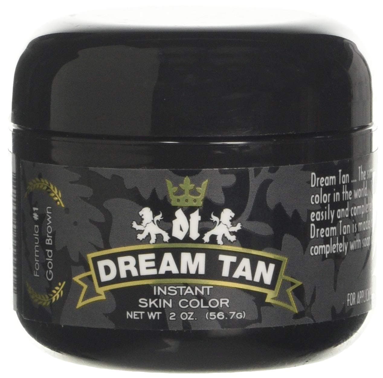 Dream Tan Instant Skin Color Formula #1 Gold/Brown, 1 Units