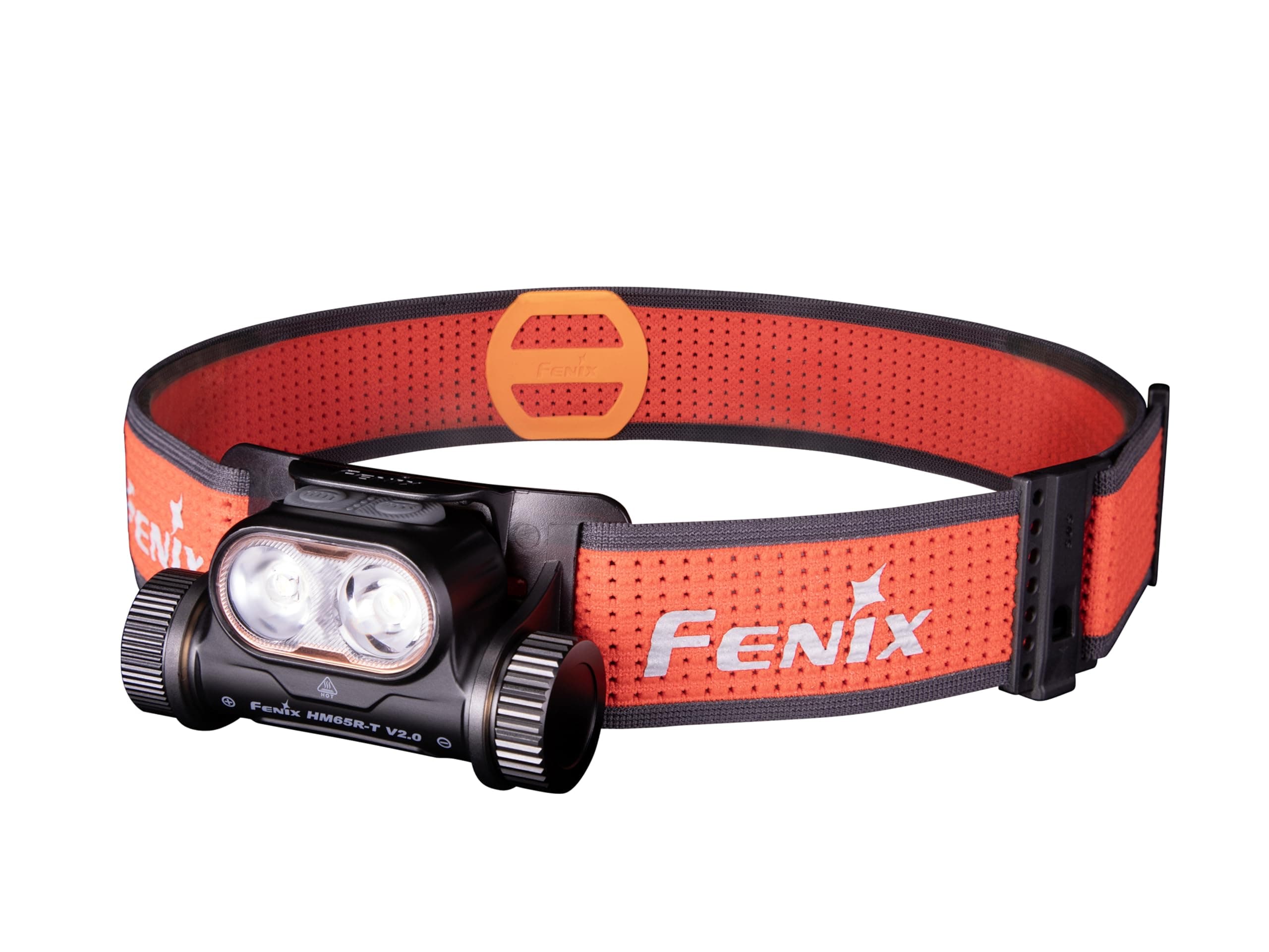 HM65R-T v2.0 Black, Rechargeable Lightweight Running & Outdoor Head Torch | 1600 Lumens | 170m | 300 Hrs Max | Bi-Directional Click Adjustable Sport Headband | White & Warm White Beams | IP68
