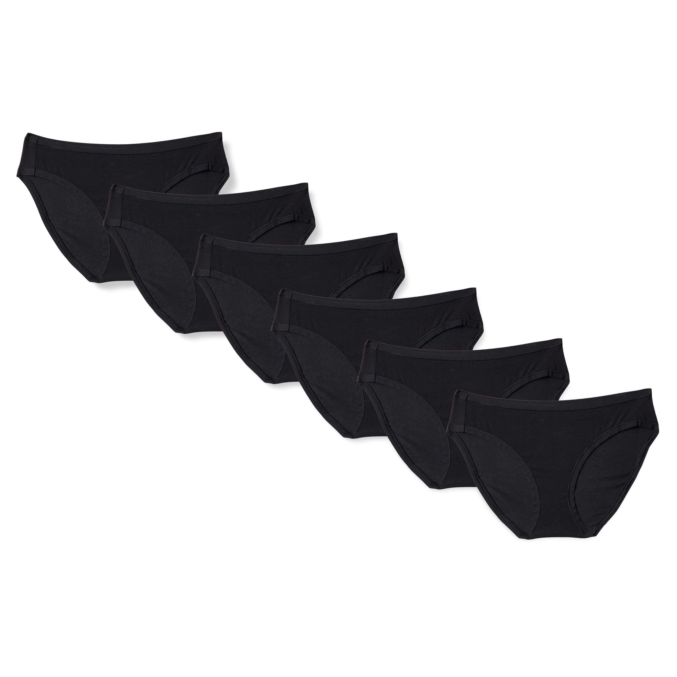 Amazon Essentials Women's Cotton Bikini Brief Underwear (Available in Plus Size)