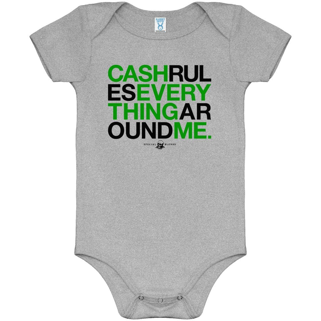 Smash Transit Baby C.R.E.A.M. Creeper - Heather Gray, 24M