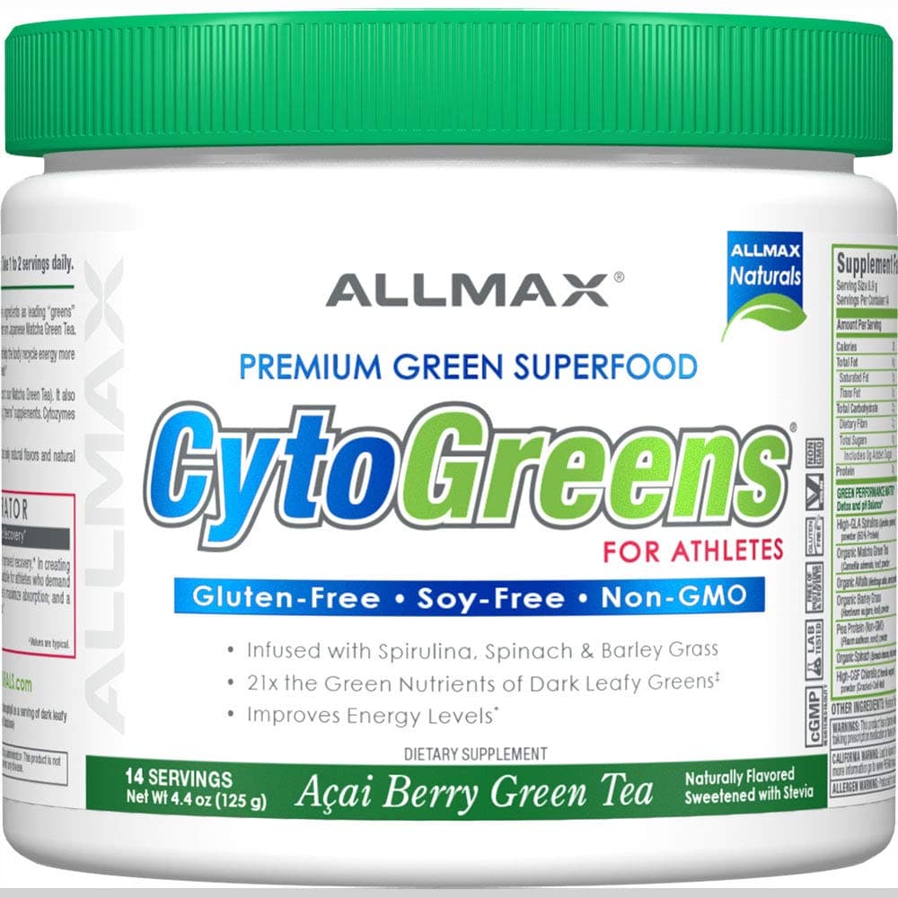 Naturals, CYTO-Greens, Premium Green Superfood, Acai Berry Green Tea, 14 Servings