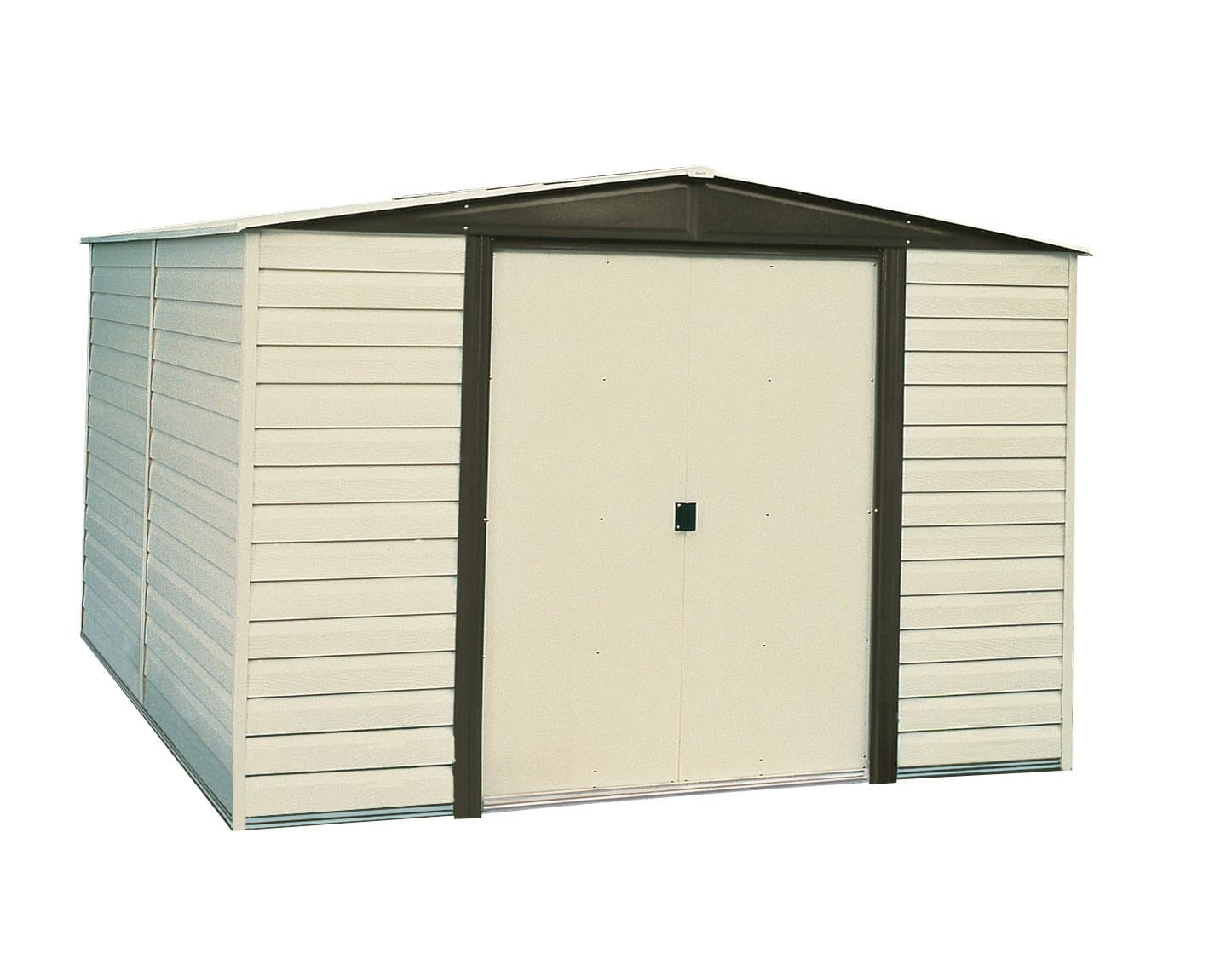 Storboss Vinyl Dallas VD Storage Shed, 10 by 12-Feet