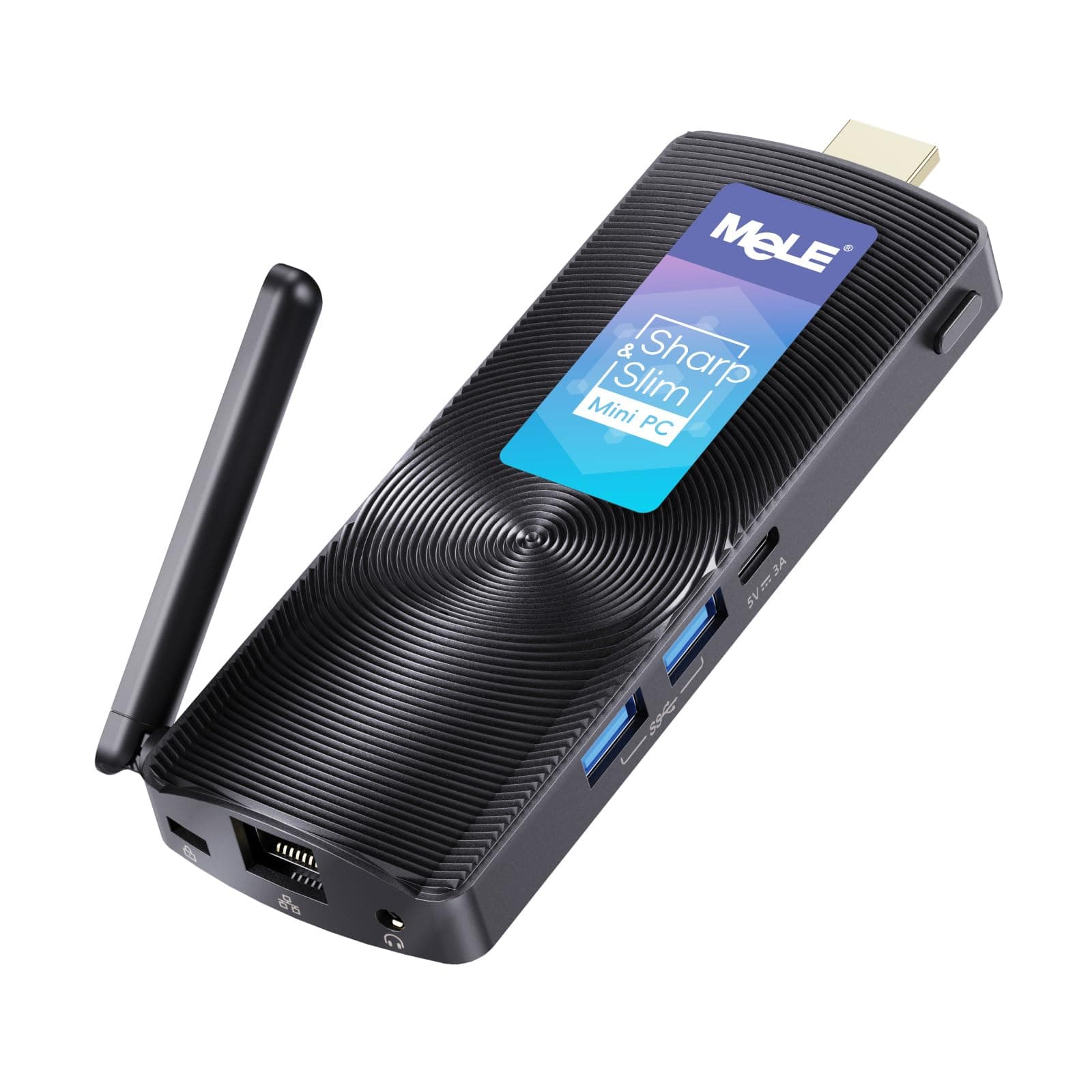 MeLE Mini PC, Mini Computer, Windows 11 Pro Celeron J4125, 8GB DDR4 128GB eMMC Mini Desktop Computer, Quad Core,Support 4K, 1000Mbps, Dual Band WiFi, 1 x HDMI, USB 3.0 x4 Gigabit Ethernet, BT4.2