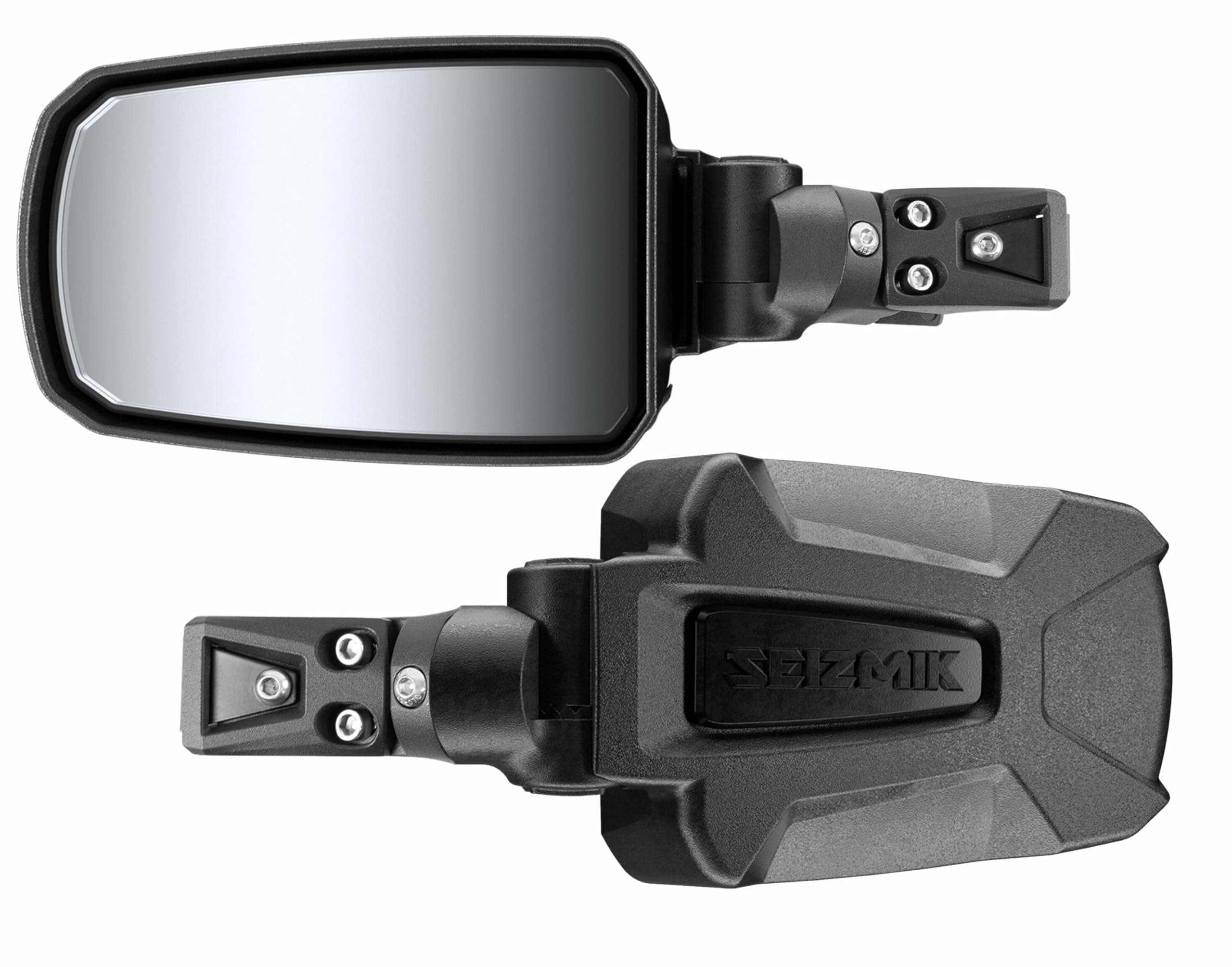 Seizmik Pursuit Side View Mirror for Various Size UTVs (Polaris Pro-Fit and Can-Am Profiled)