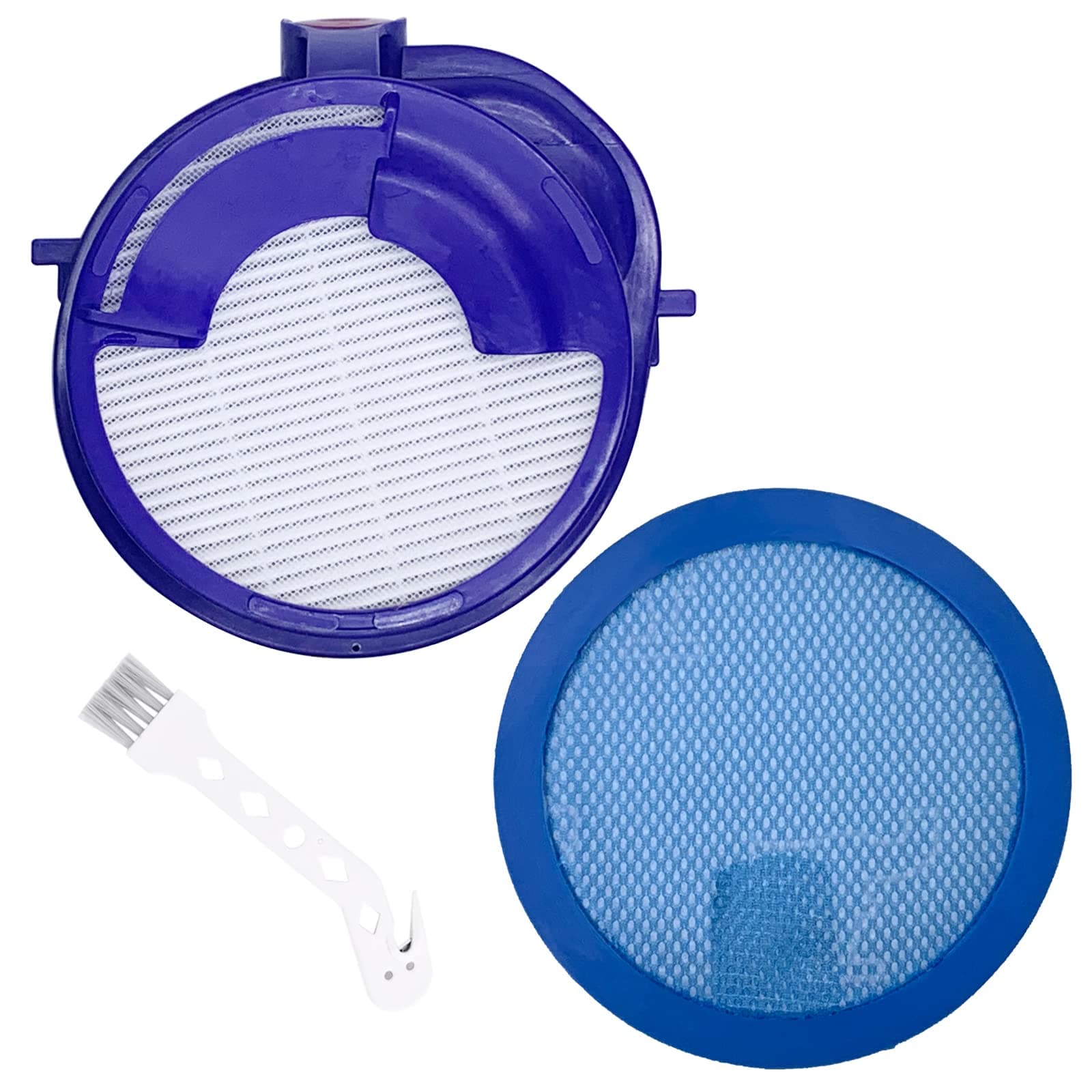 Vacuum filter kits repalcement for Dyson DC24, DC24 Animal, DC24 Multi-Floor the Ball, Part 919777-02 & 915928-12,1 Pre Motor Filter and 1 Hepa filter