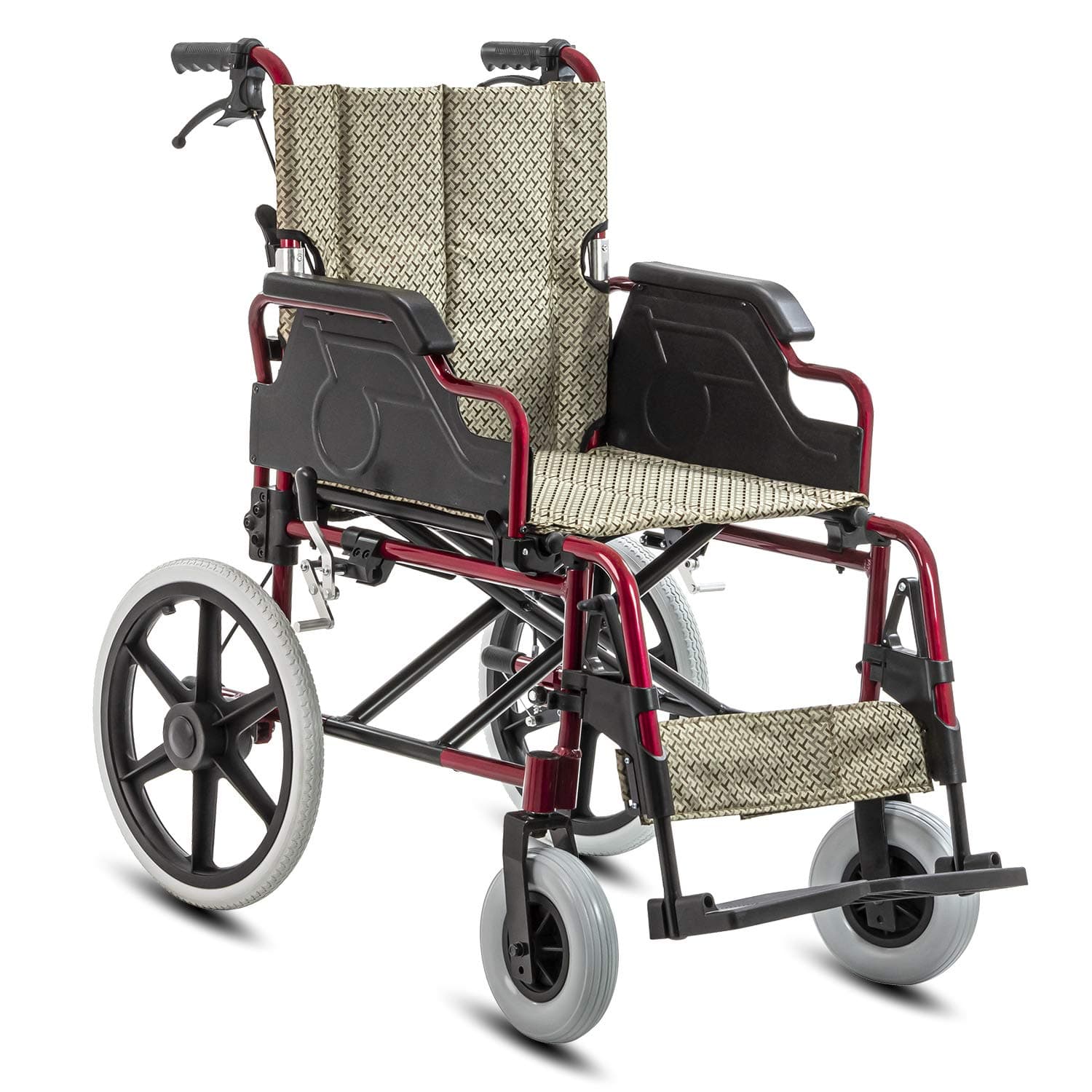 KosmoCare Esteem Premium Imported Aluminium Transporter Wheelchair