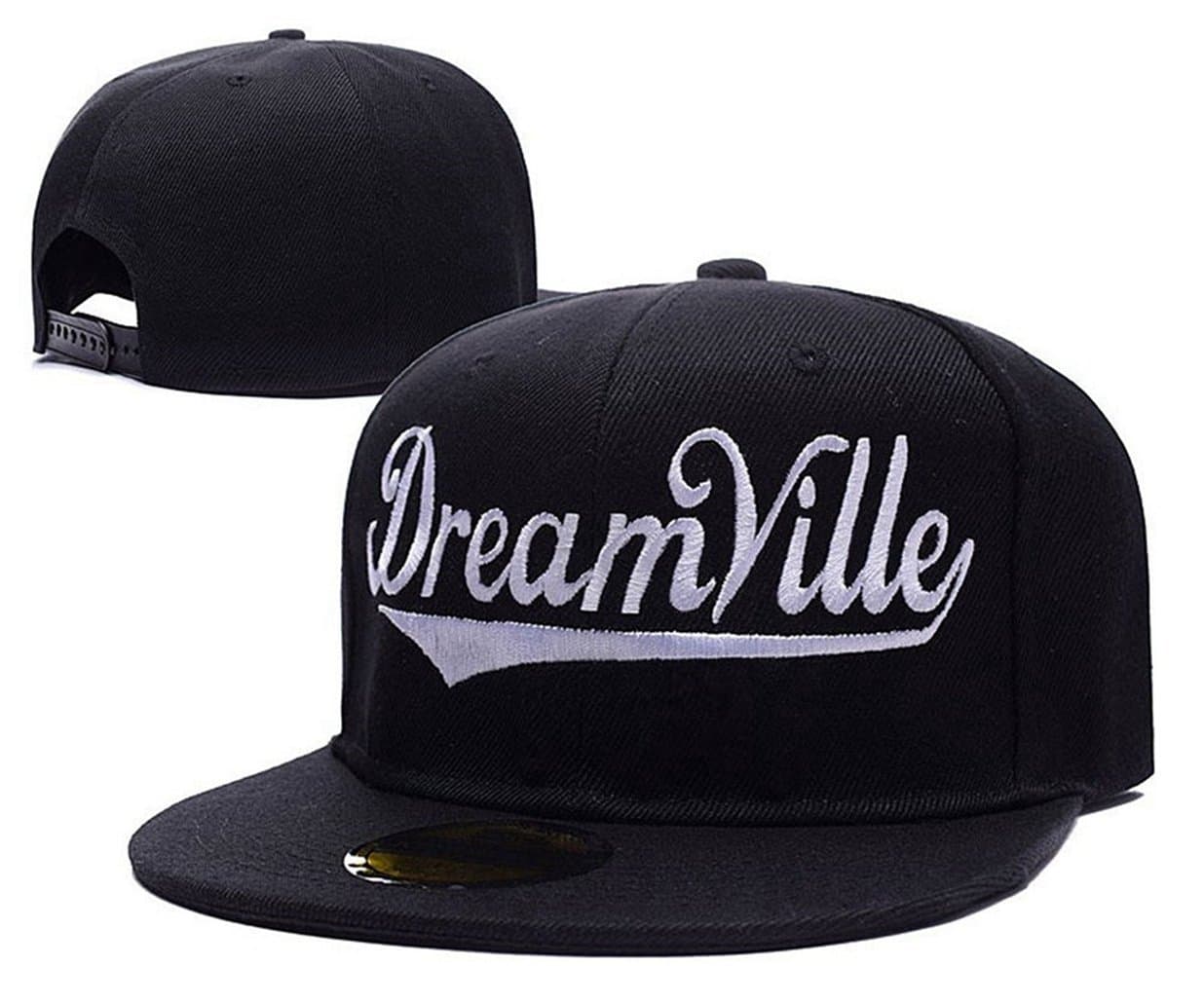 Dreamville Records Logo Adjustable Snapback Embroidery Hats Caps