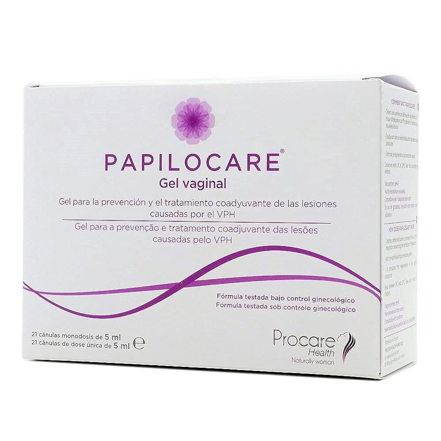 Papilocare l Gel 21 canulas of 5 ml