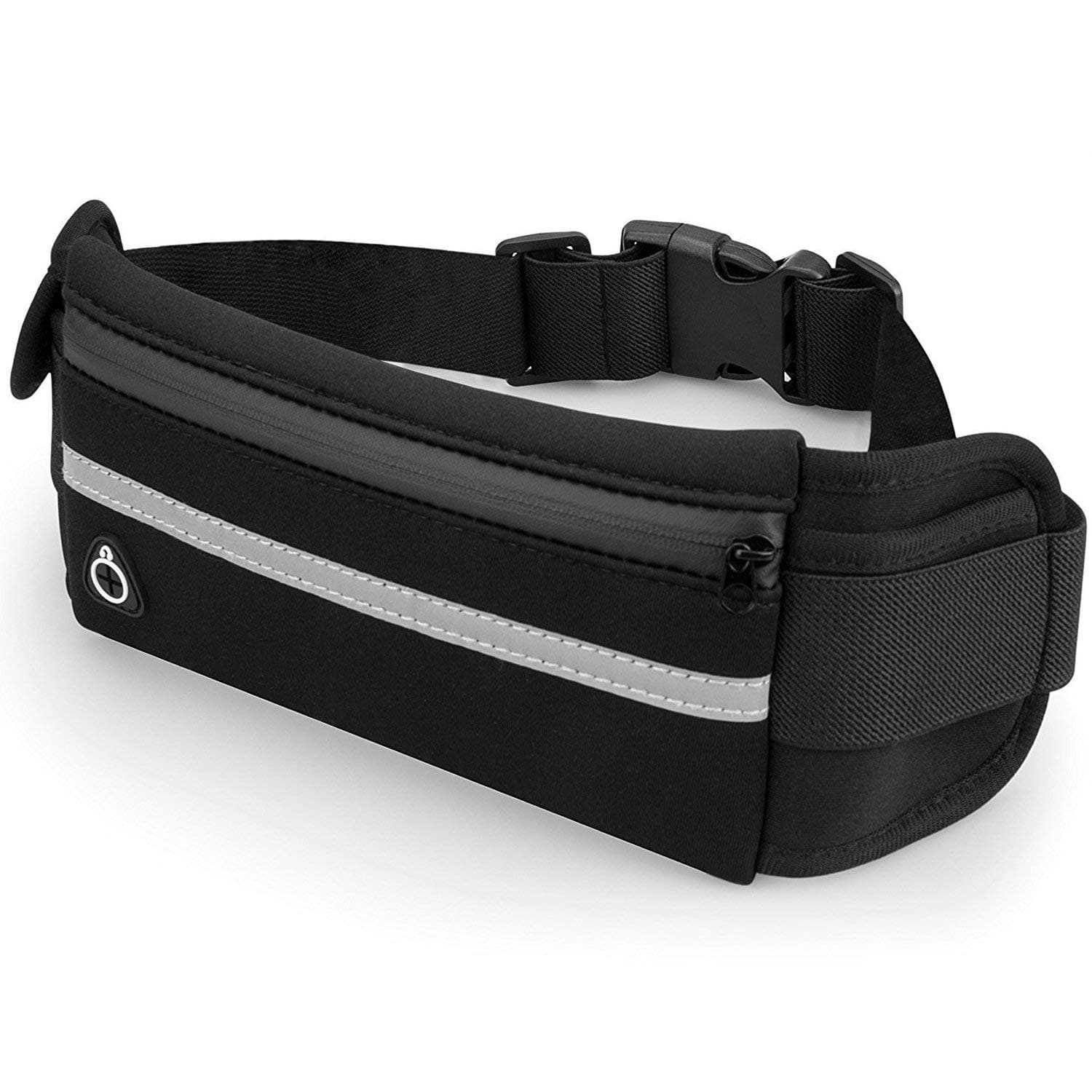 Voroly Running Belt Waist Pack - Phone Holder for Running Accessories - Running Gear for Men Women - Workout Fanny Packs for Women - Runners Belt Cell Phone Holder for Running iPhone Android