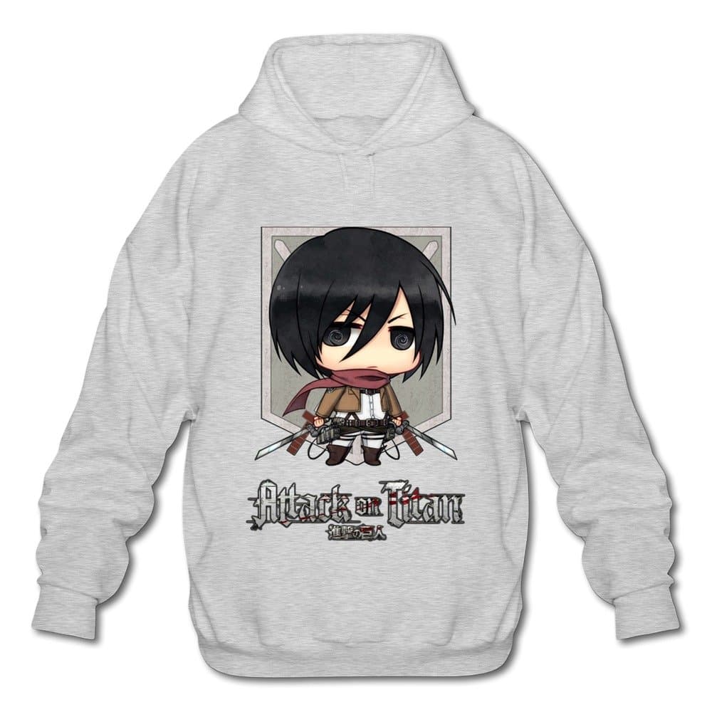 TTATT Men's Attack on Titan Scouting Legion Mikasa Ackerman Hoodie