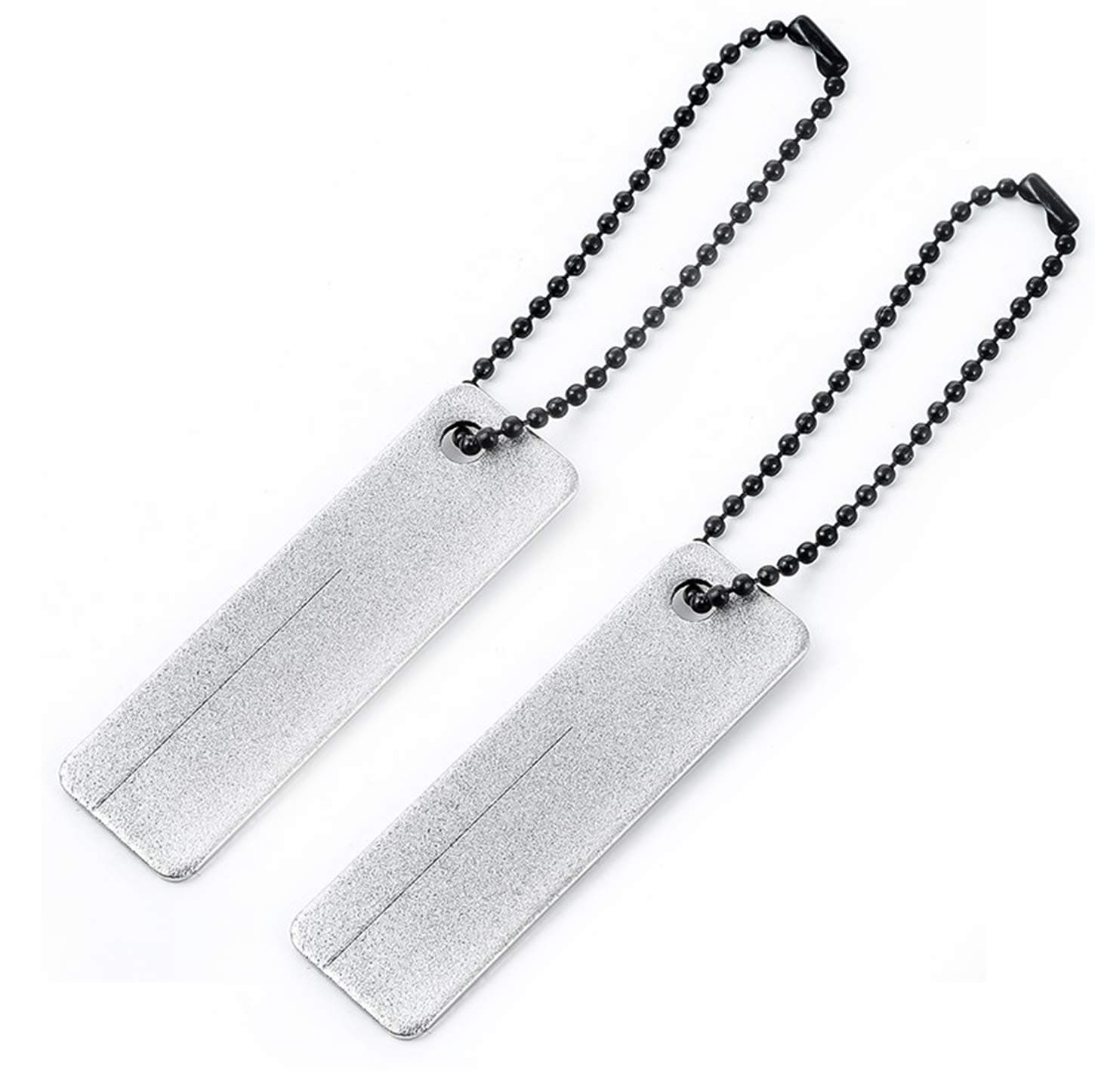 KALESI 2Pcs Outdoor Pocket Knife Sharpener Mini Stone Sharpener for Hiking Knife Sharpening Tools